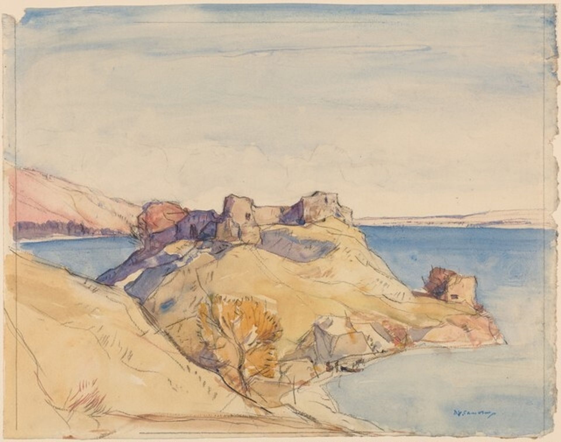 Castle Urquhart by David Young Cameron