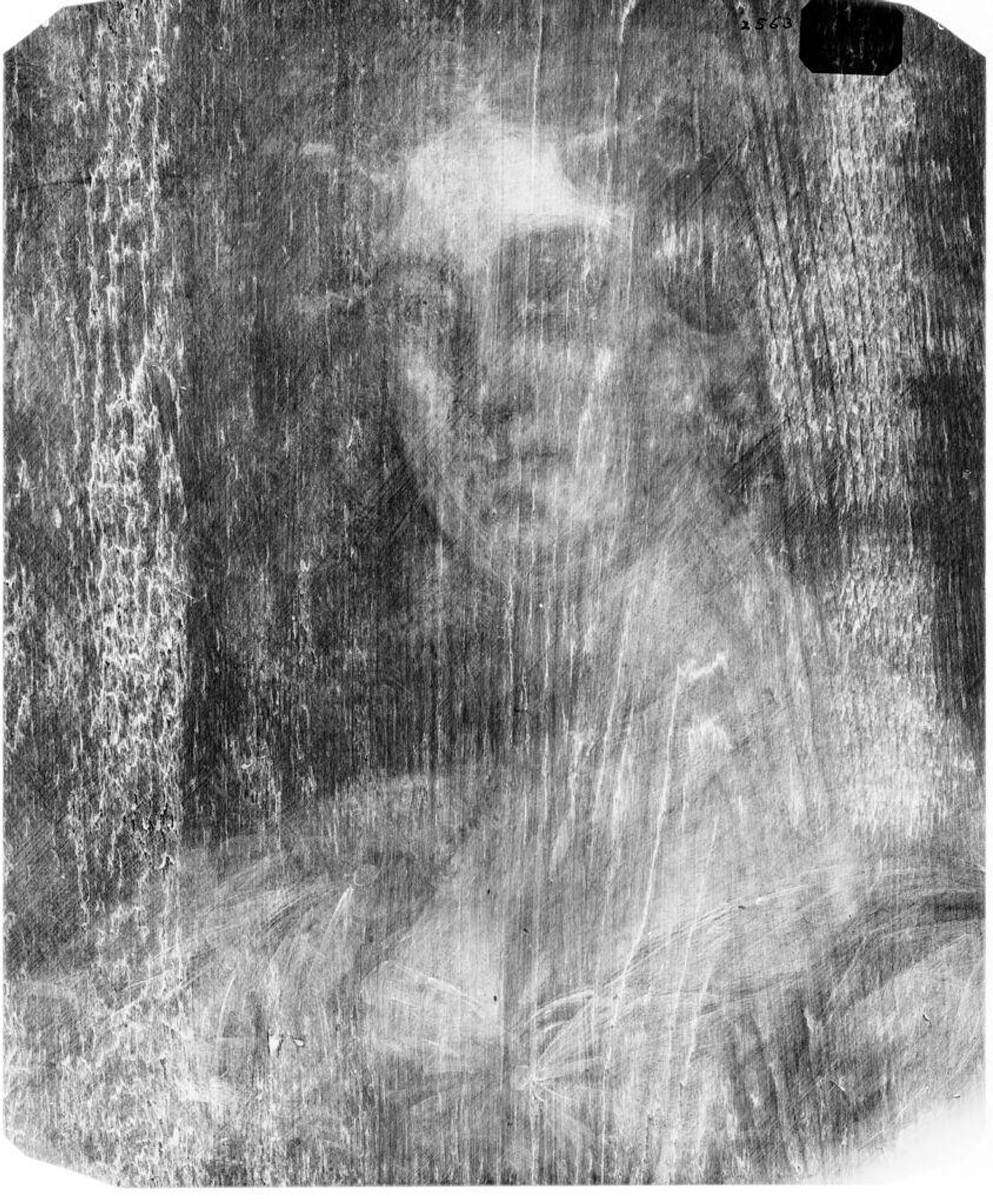 X-radiograph(s) of "Anne Comstock" by Artist of original: Gilbert Stuart