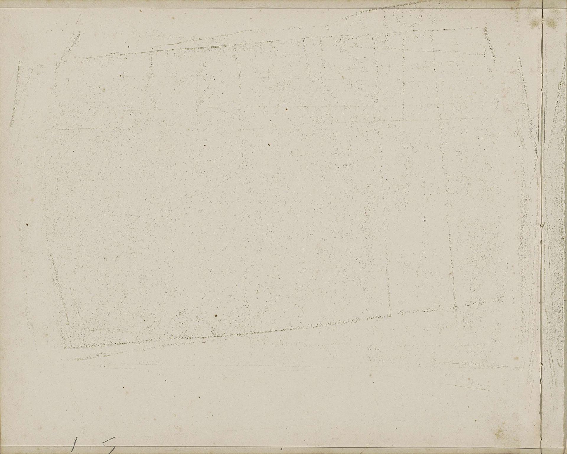 Abklatsch van een krijttekening by Gerrit Postma
