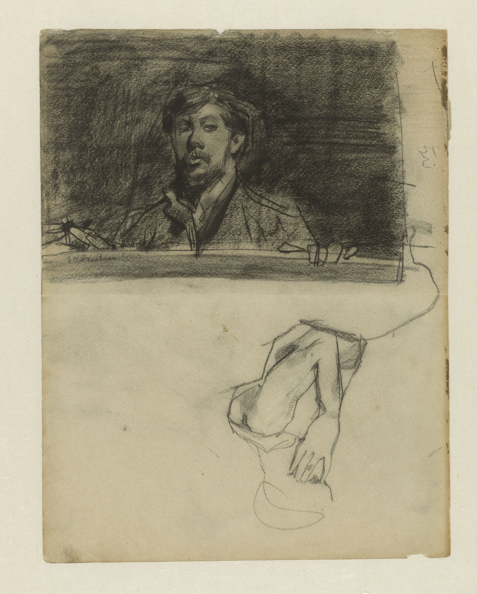 Zelfportret by George Hendrik Breitner