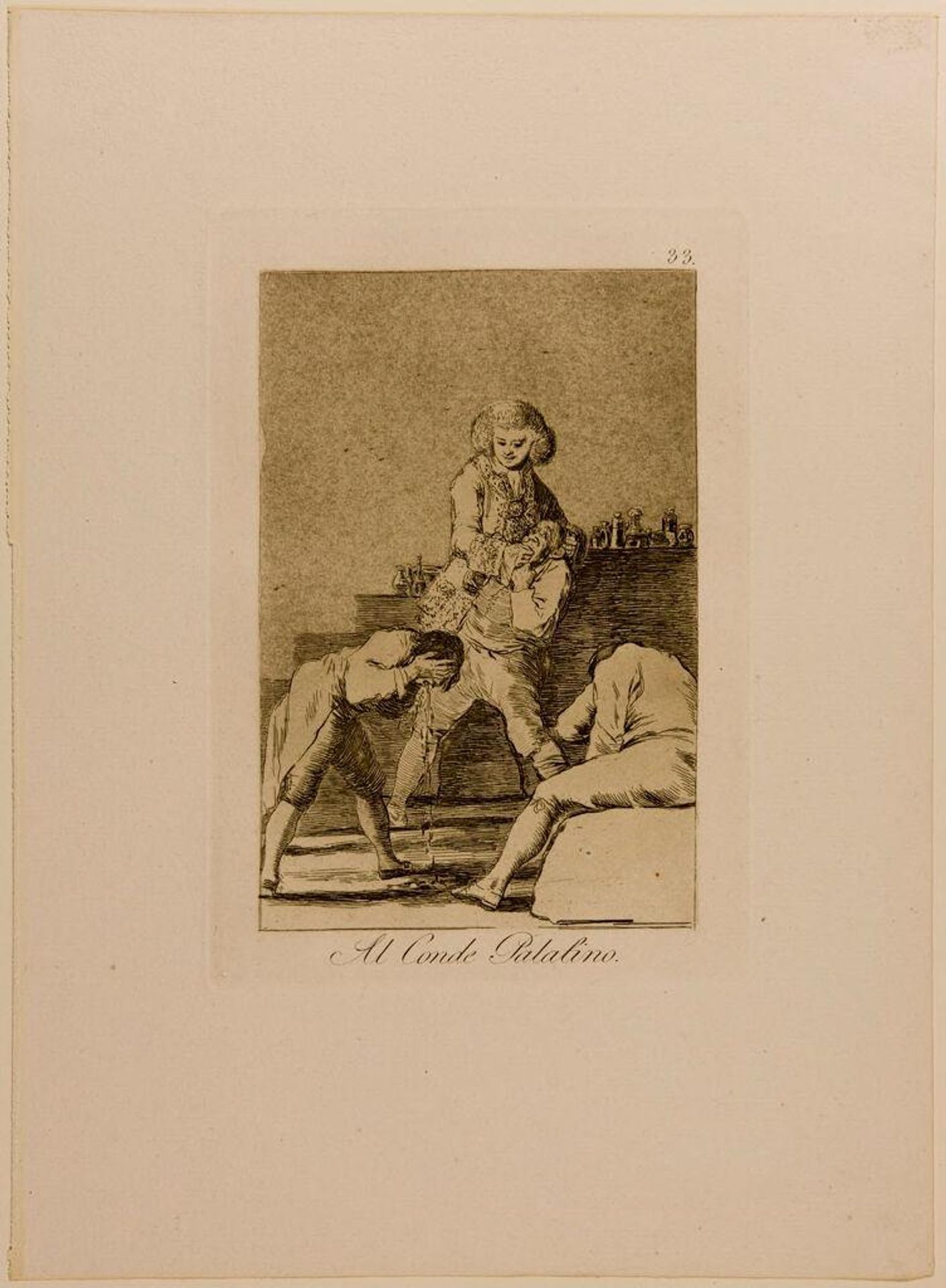 To the Count Palatine by Francisco JosÃ© de Goya y Lucientes