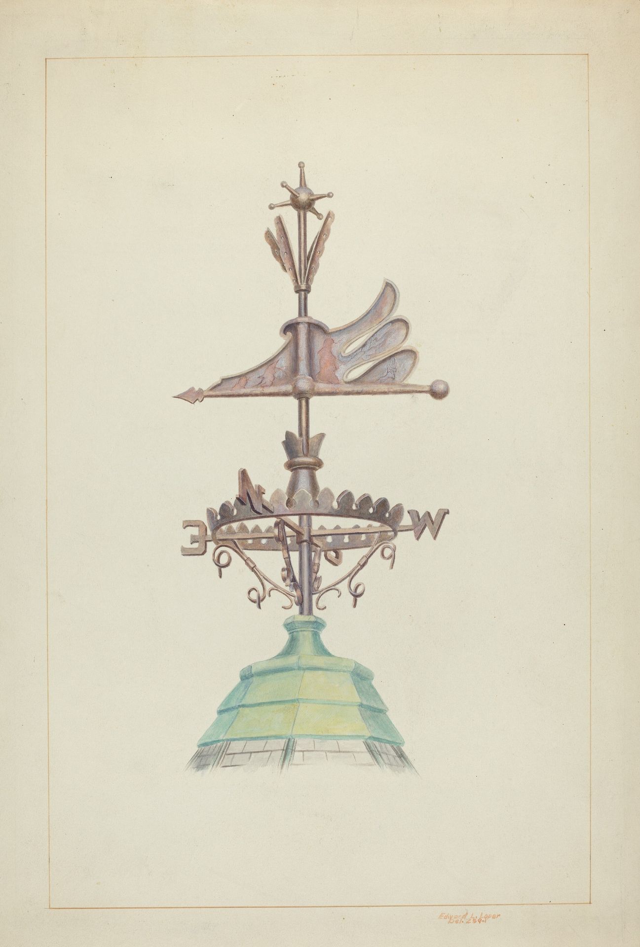 Weather Vane by Edward L. Loper
