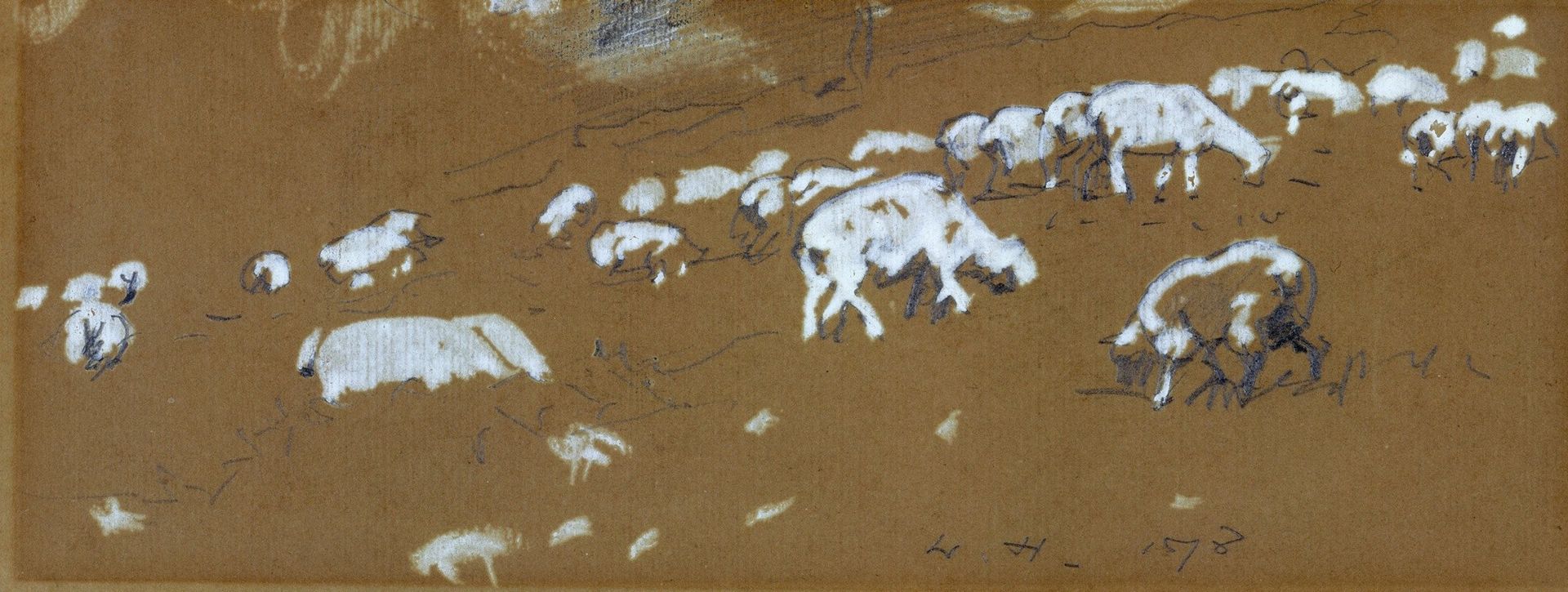 Sheep by Winslow Homer