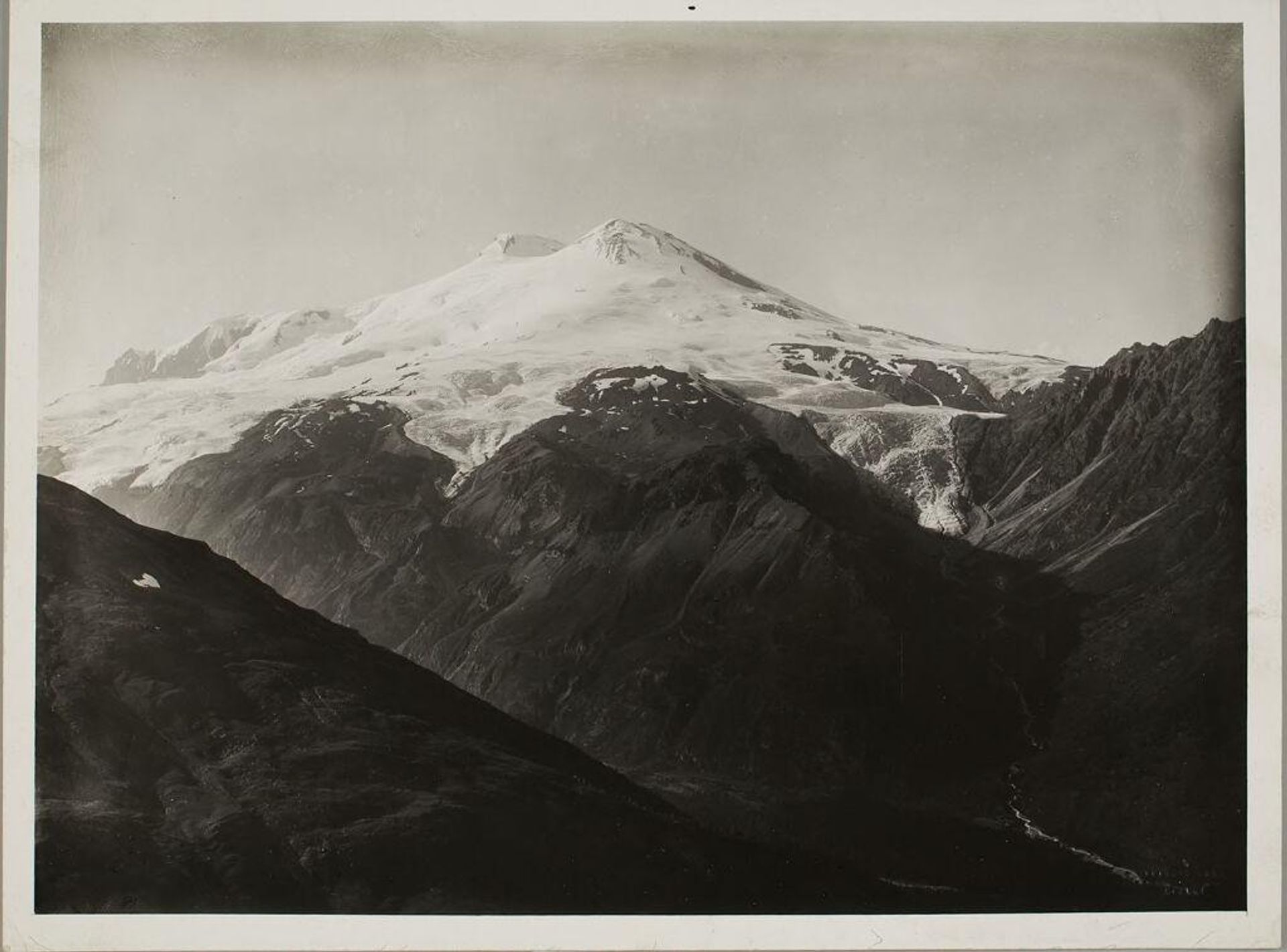 Baksan Valley, Central Caucasus by Vittorio Sella