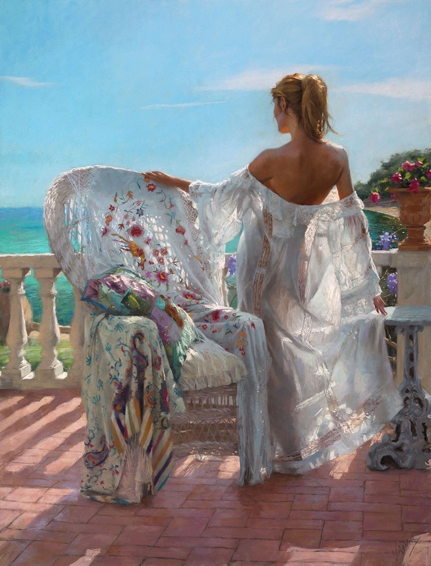 Life on the Mediterranean by Vicente Romero