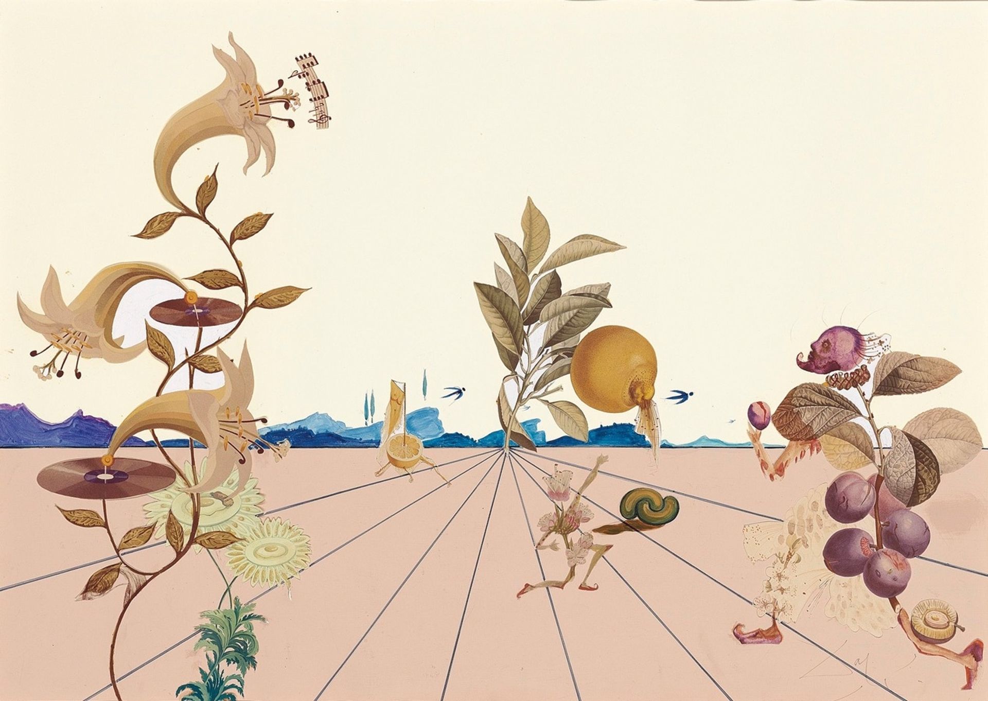 Flordali I by Salvador Dalí