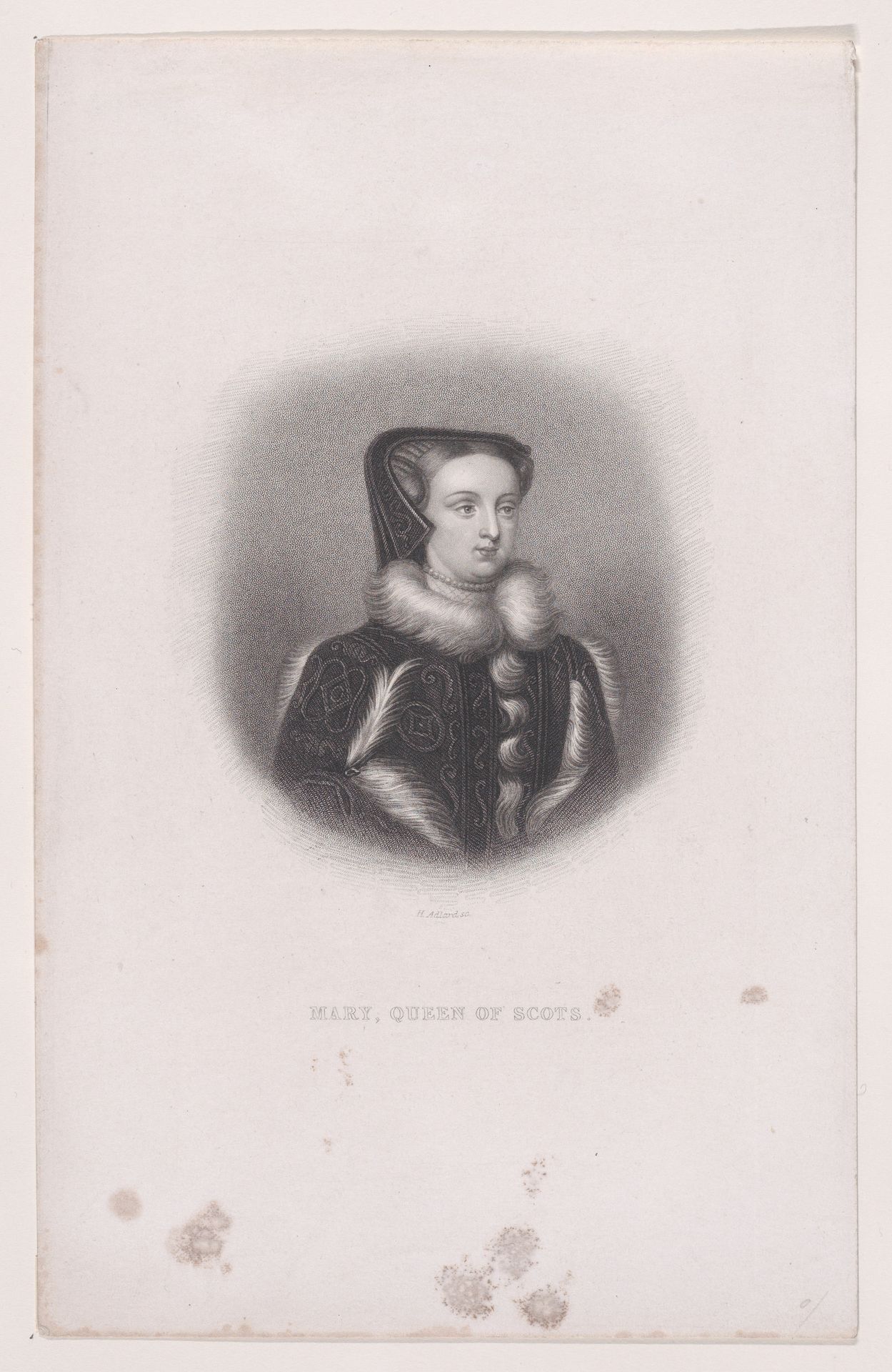 Mary, Queen of Scots by Henry Adlard