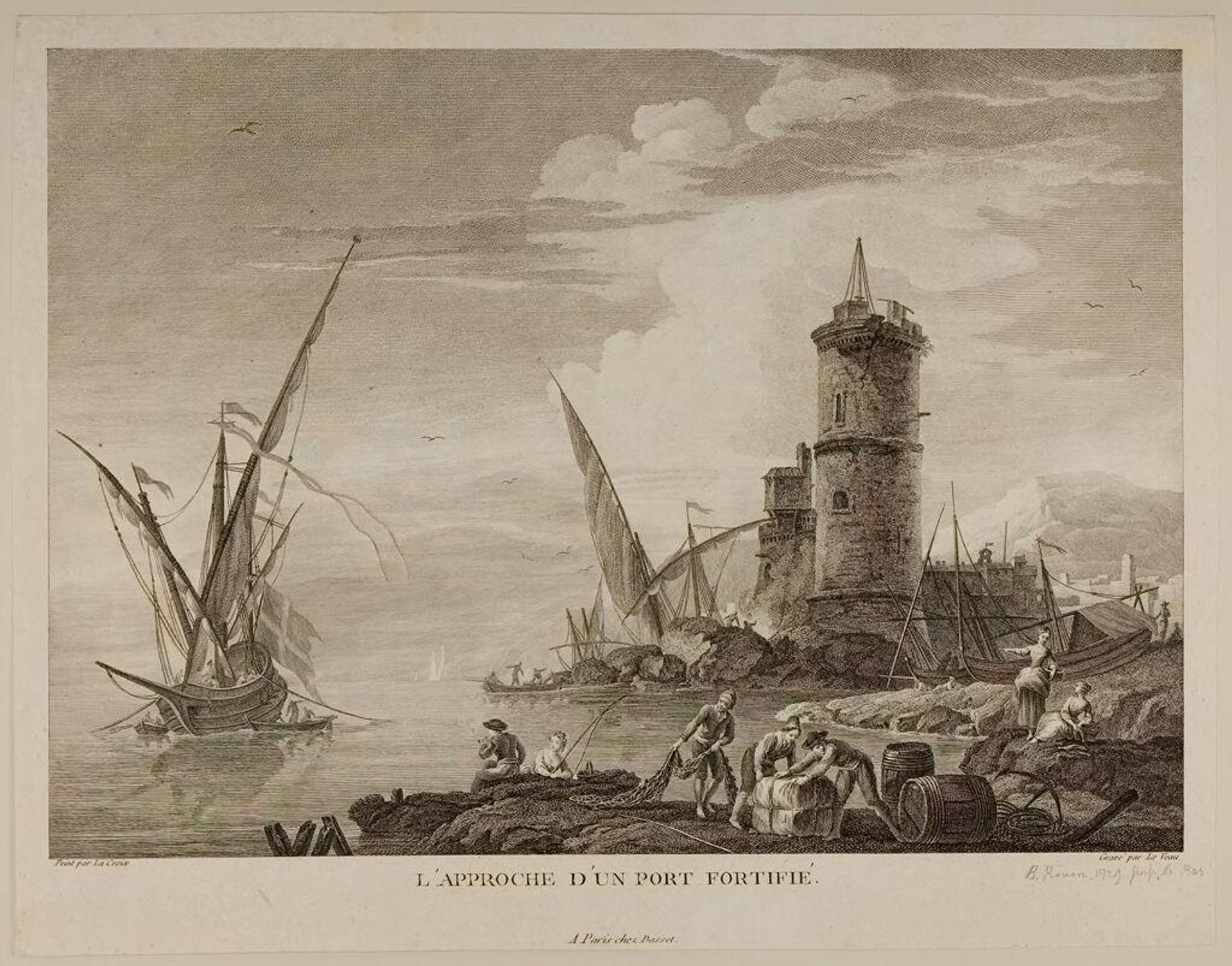Approaching a Strengthened Port by Jean Jacques Leveau