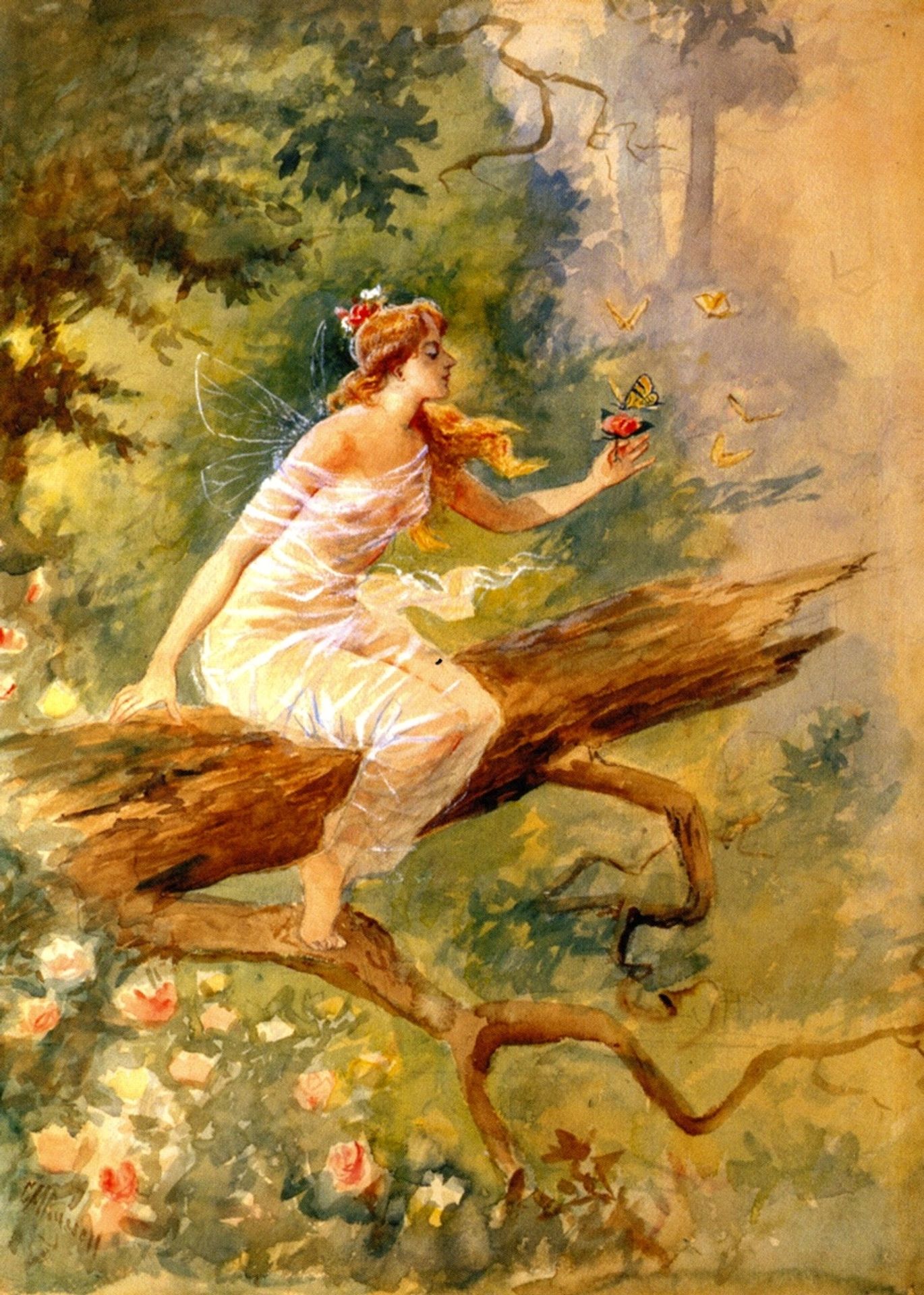 Wood Nymph by Charles M. Russell