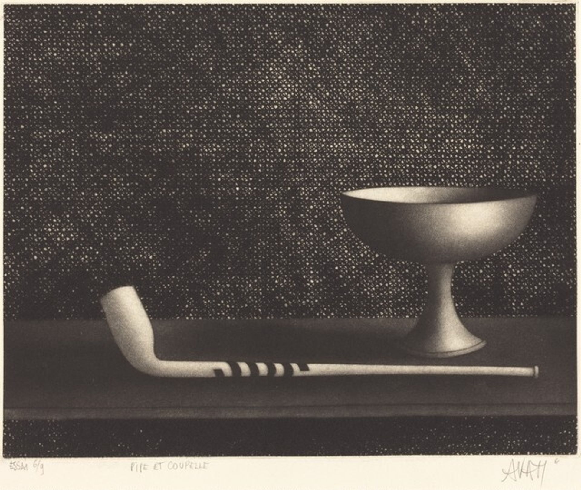 Pipe et Coupelle (Pipe and Cup) by Mario Avati