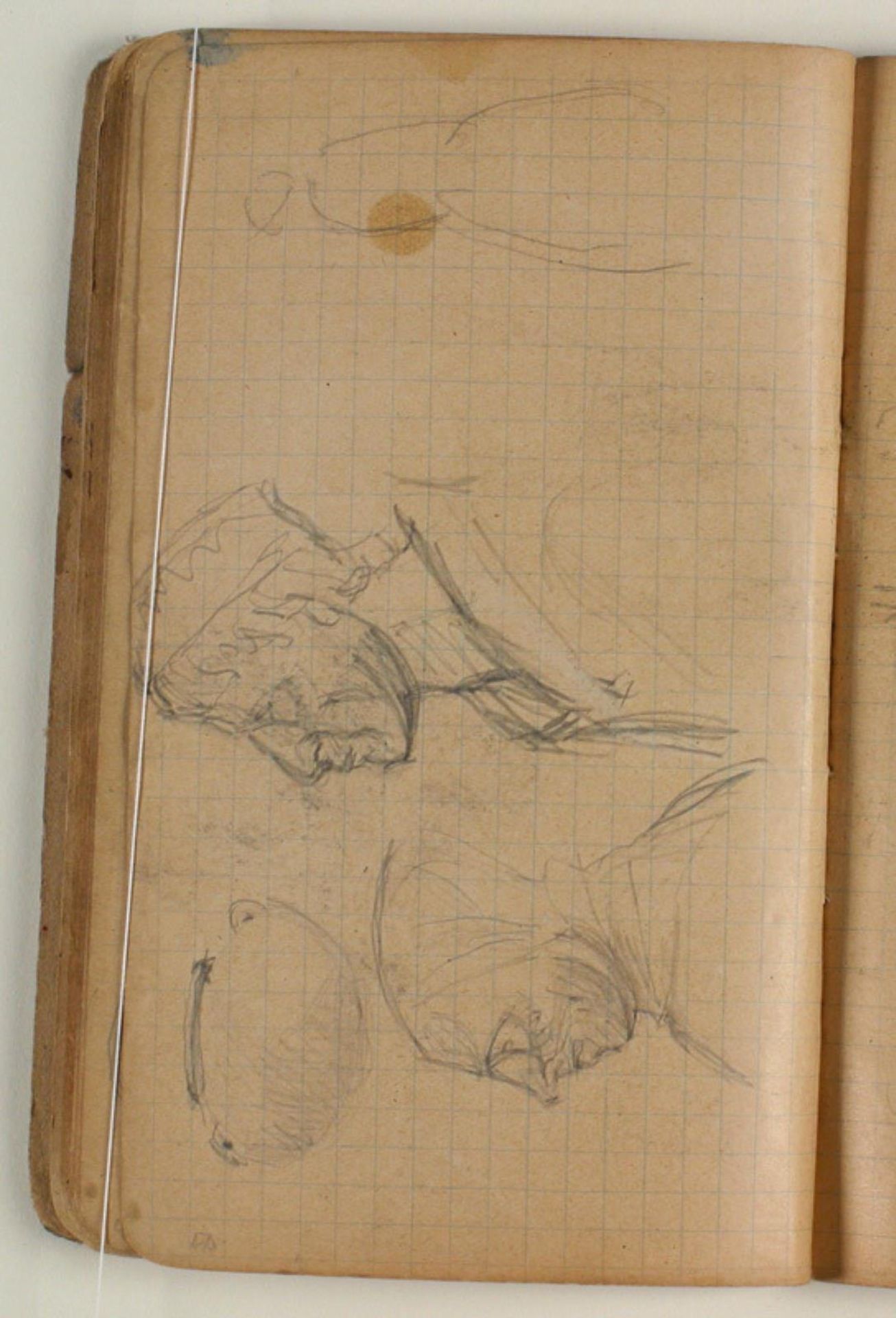 Figurstudie og skitse af krukke by Niels Larsen Stevns