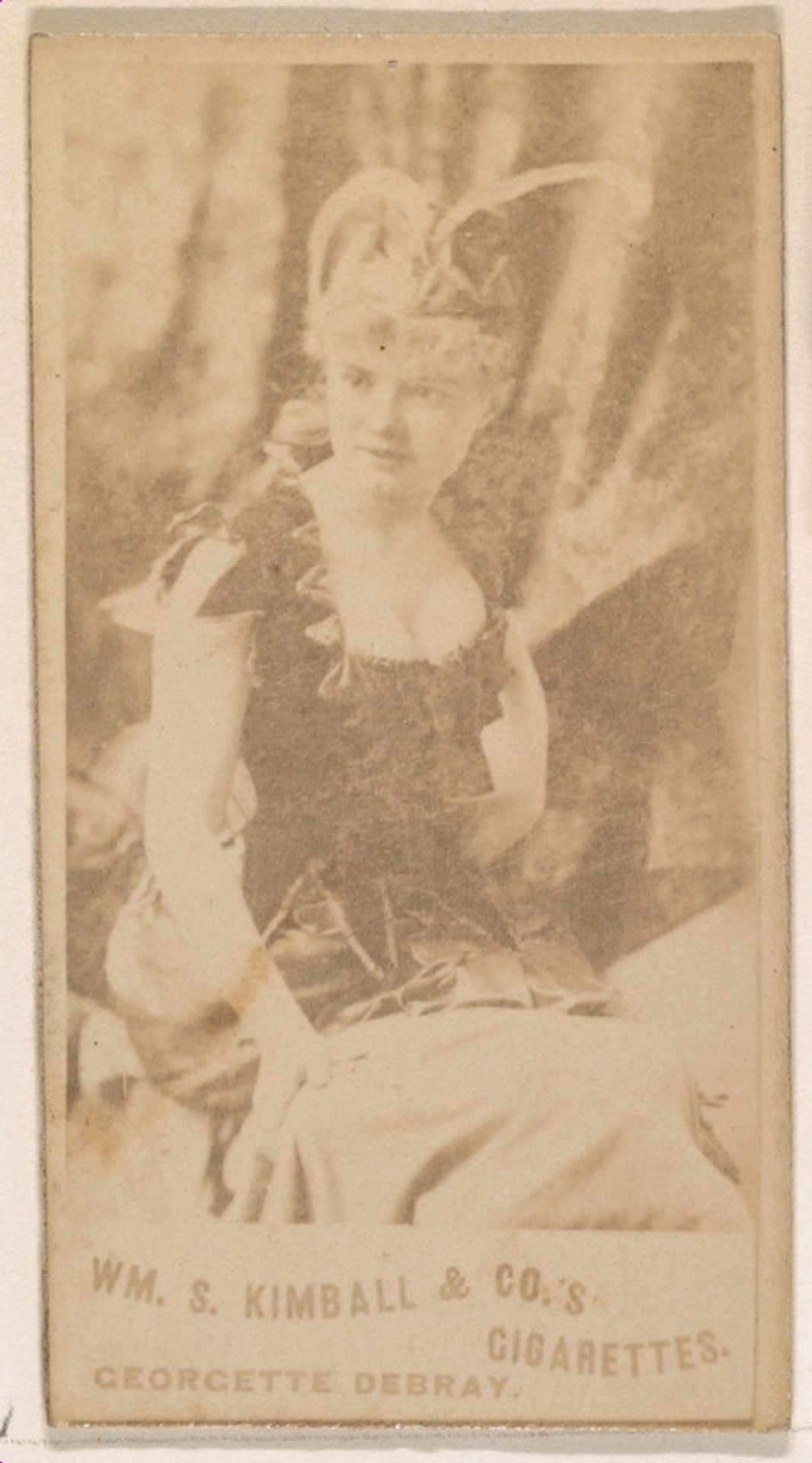 Georgette Debray, from the Actresses series (N203) issued by Wm. S. Kimball & Co. by William S. Kimball & Company