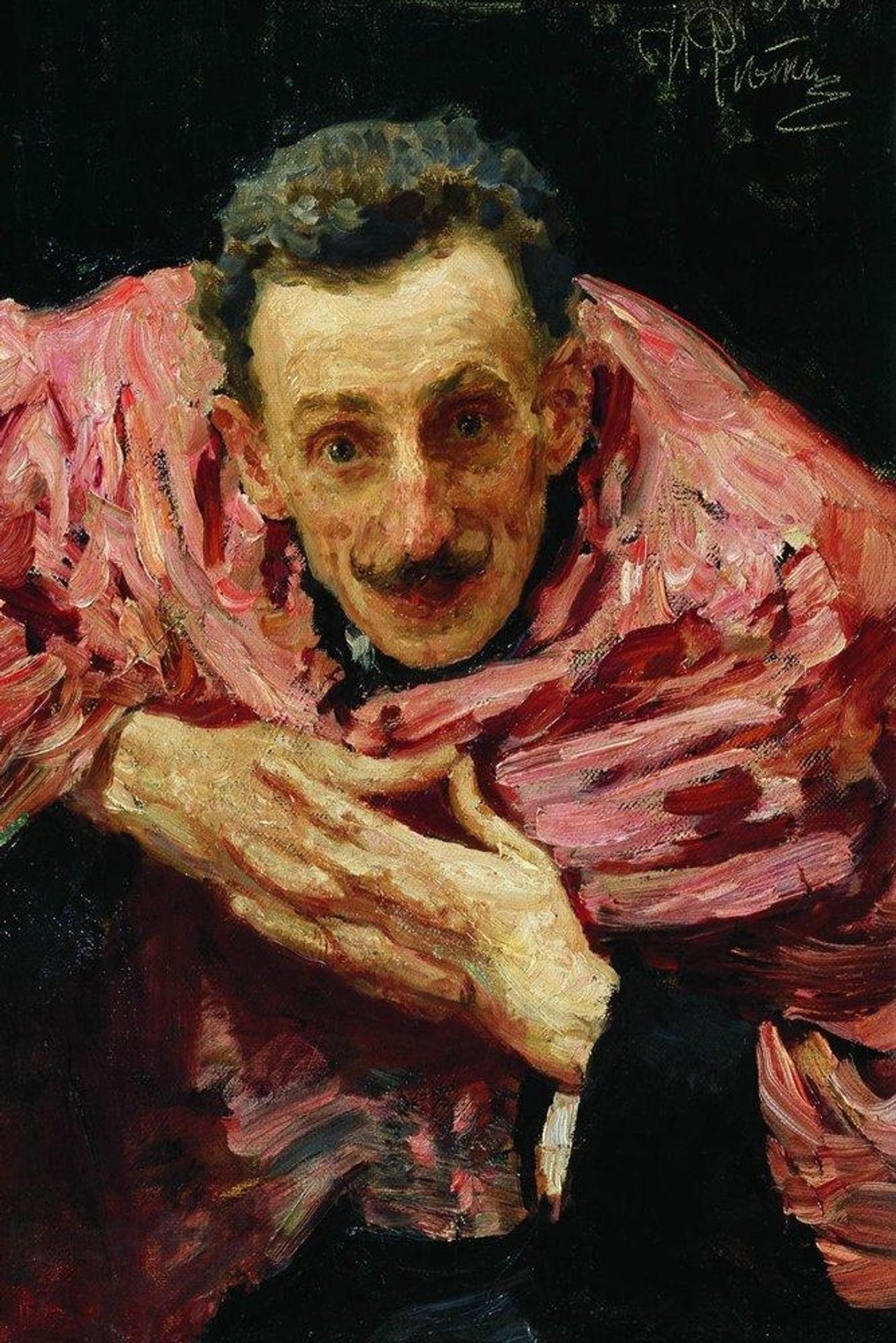Portrait of V.D. Ratov (S.M. Muratov) by Ilya Repin