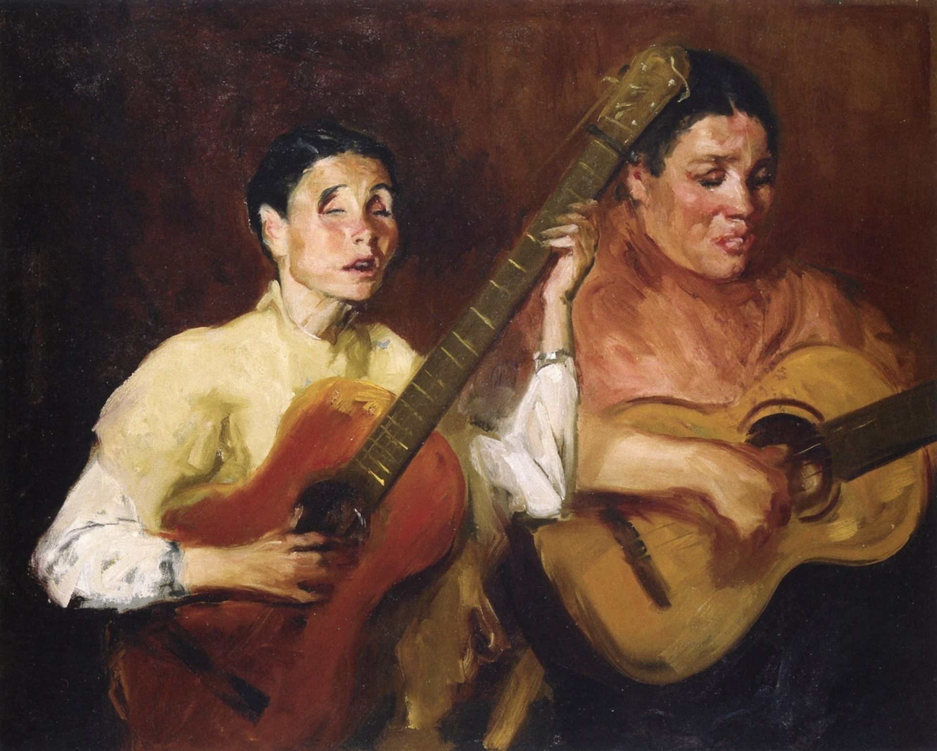 Blind Singers by Robert Henri