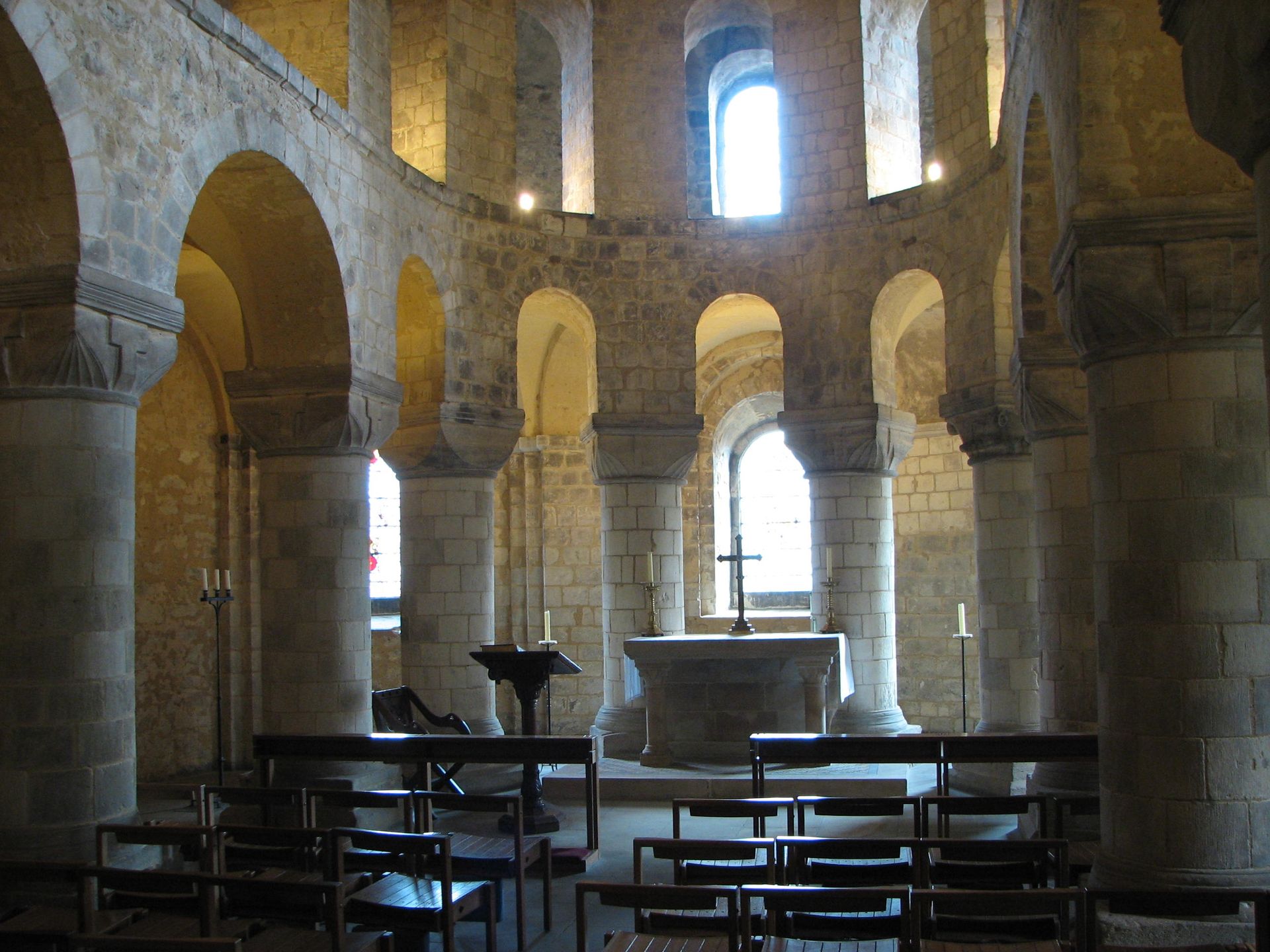 St.John's Chapel, Tower of London by Romanesque Architecture