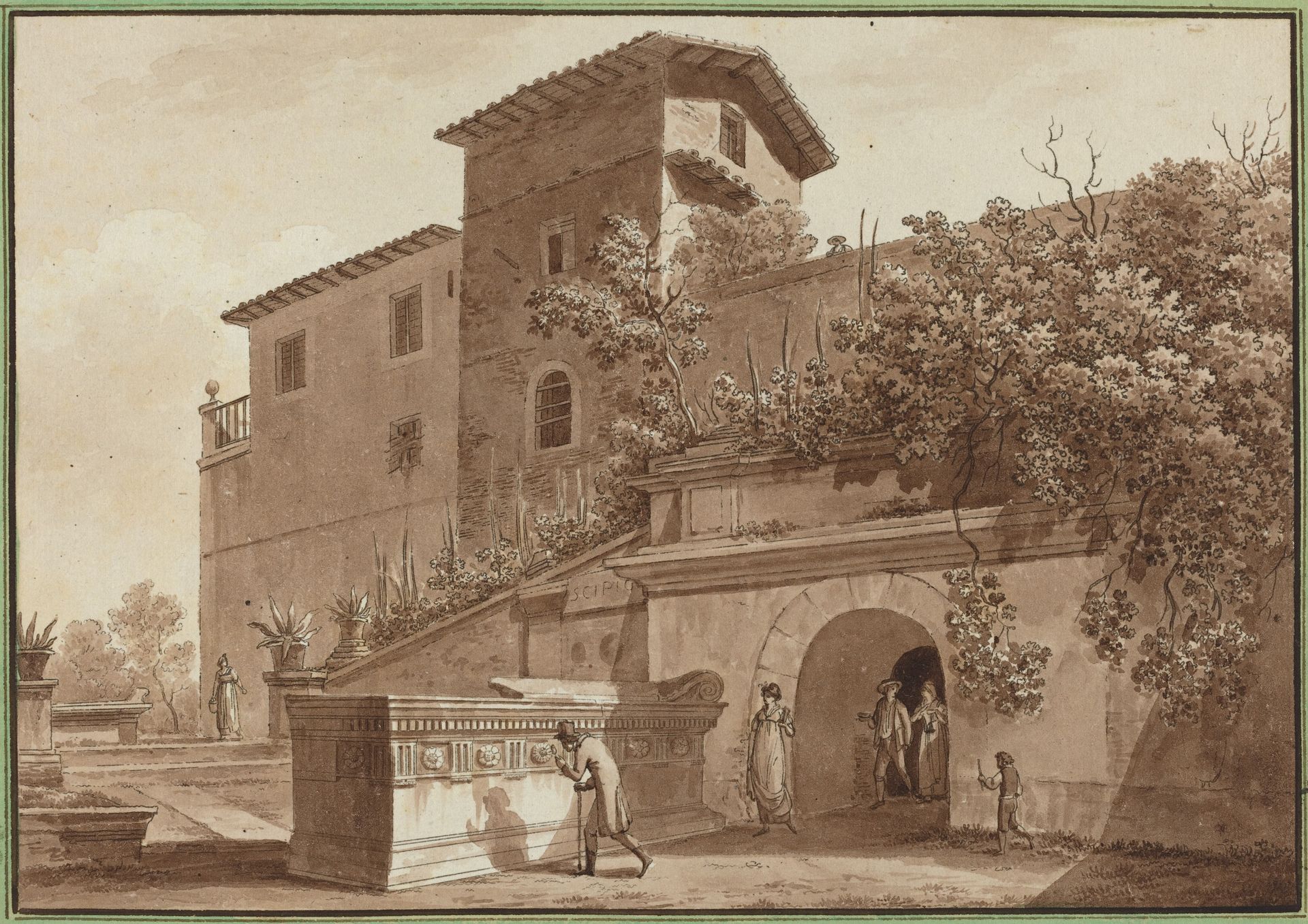 Tomb of Scipios by Angelo Uggeri