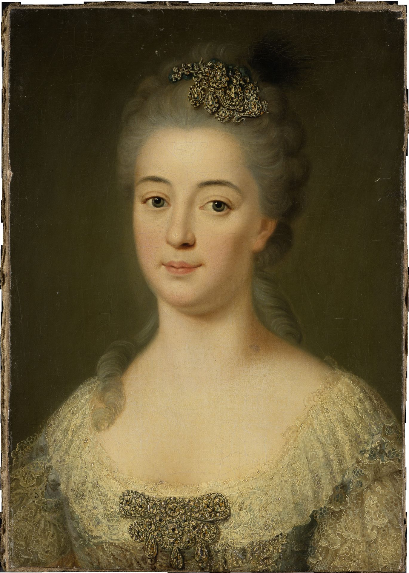 Portrait of Marie Friederike Caroline von Geispigheim by Anonymous