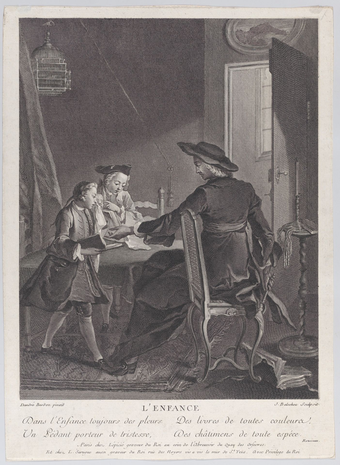 L'Enfance by Jean-Joseph Baléchou