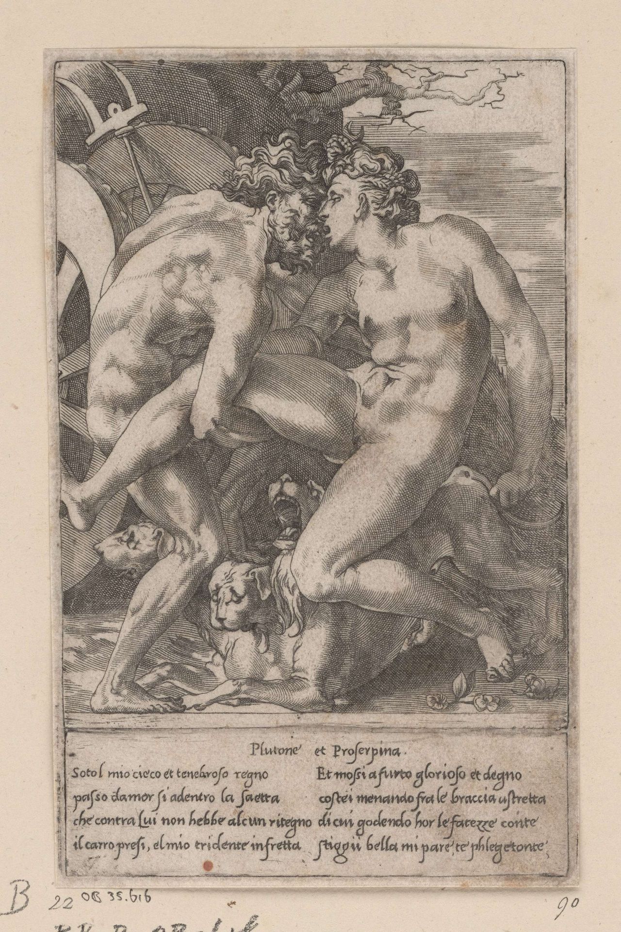 Loves of the Gods by Giovanni Jacopo Caraglio