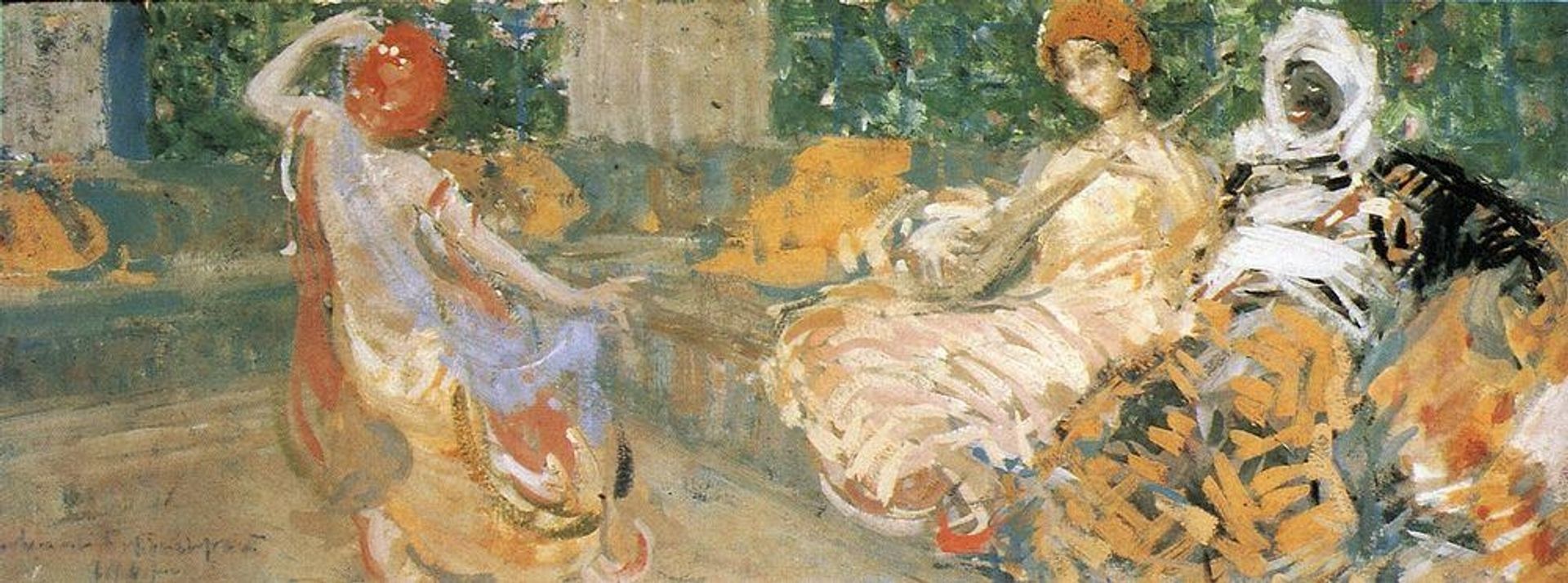 Bakhchisaray by Konstantin Alexeevich Korovin
