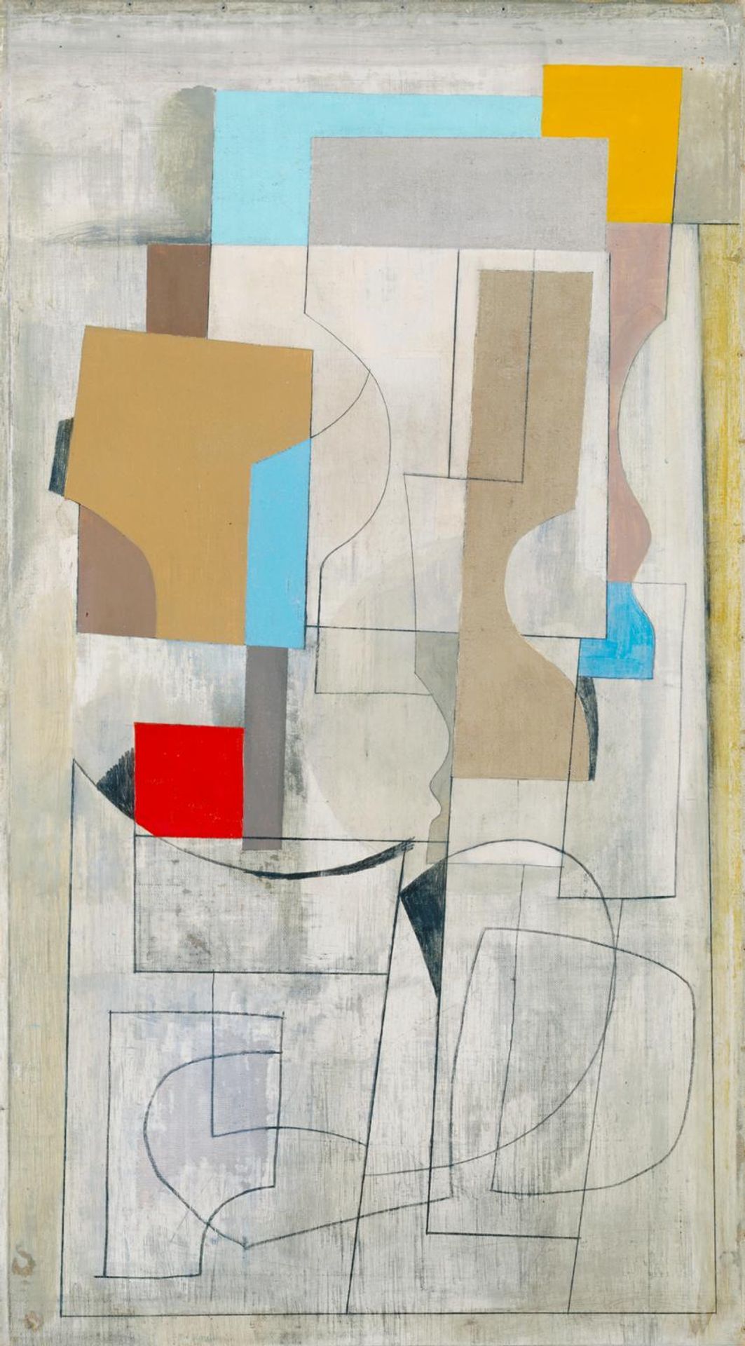 Feb 28-53 (vertical seconds) by  Ben  OM Nicholson