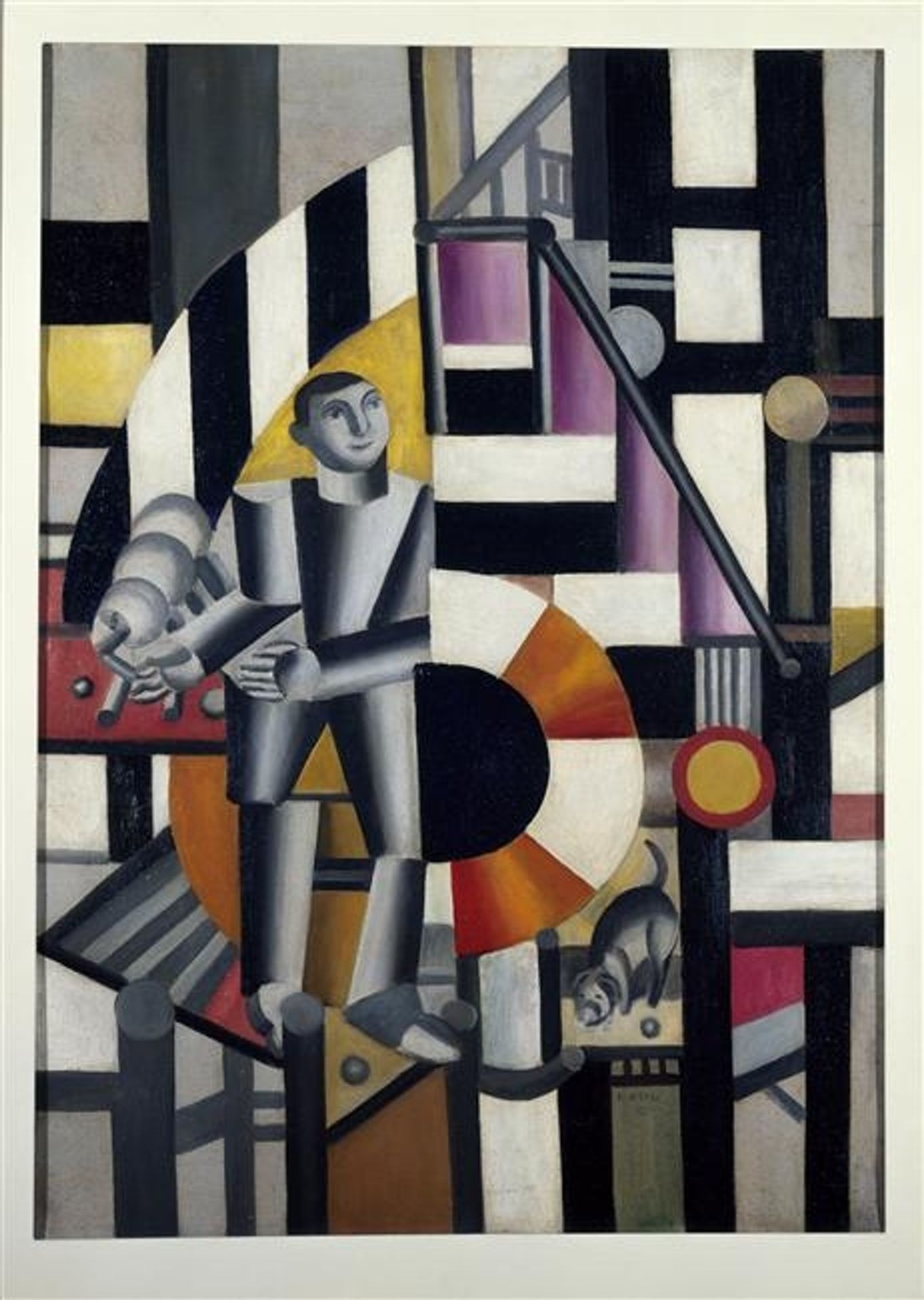 The man with the pipe by Fernand Léger