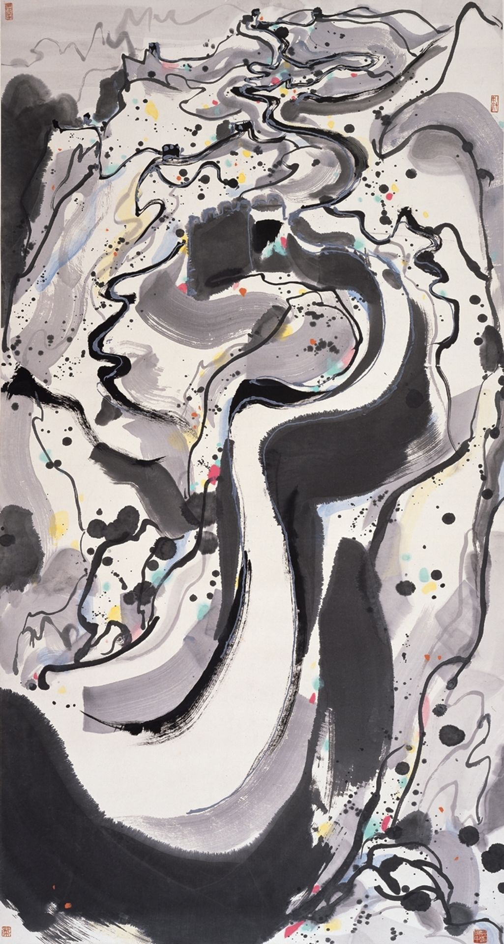 The Great Wall (I) by Wu Guanzhong