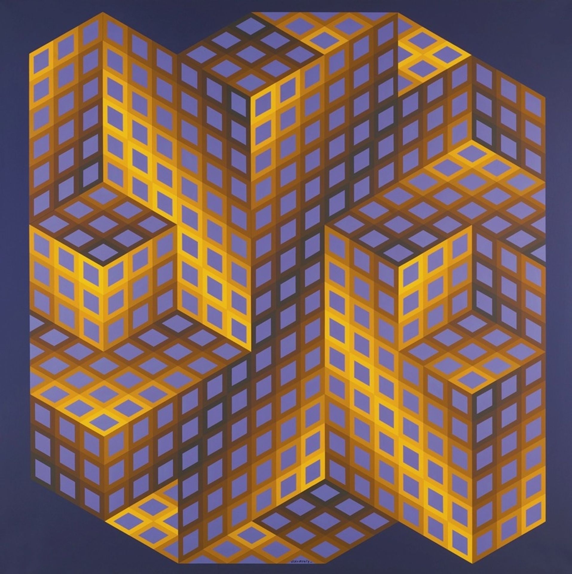 MERIKA by Victor Vasarely