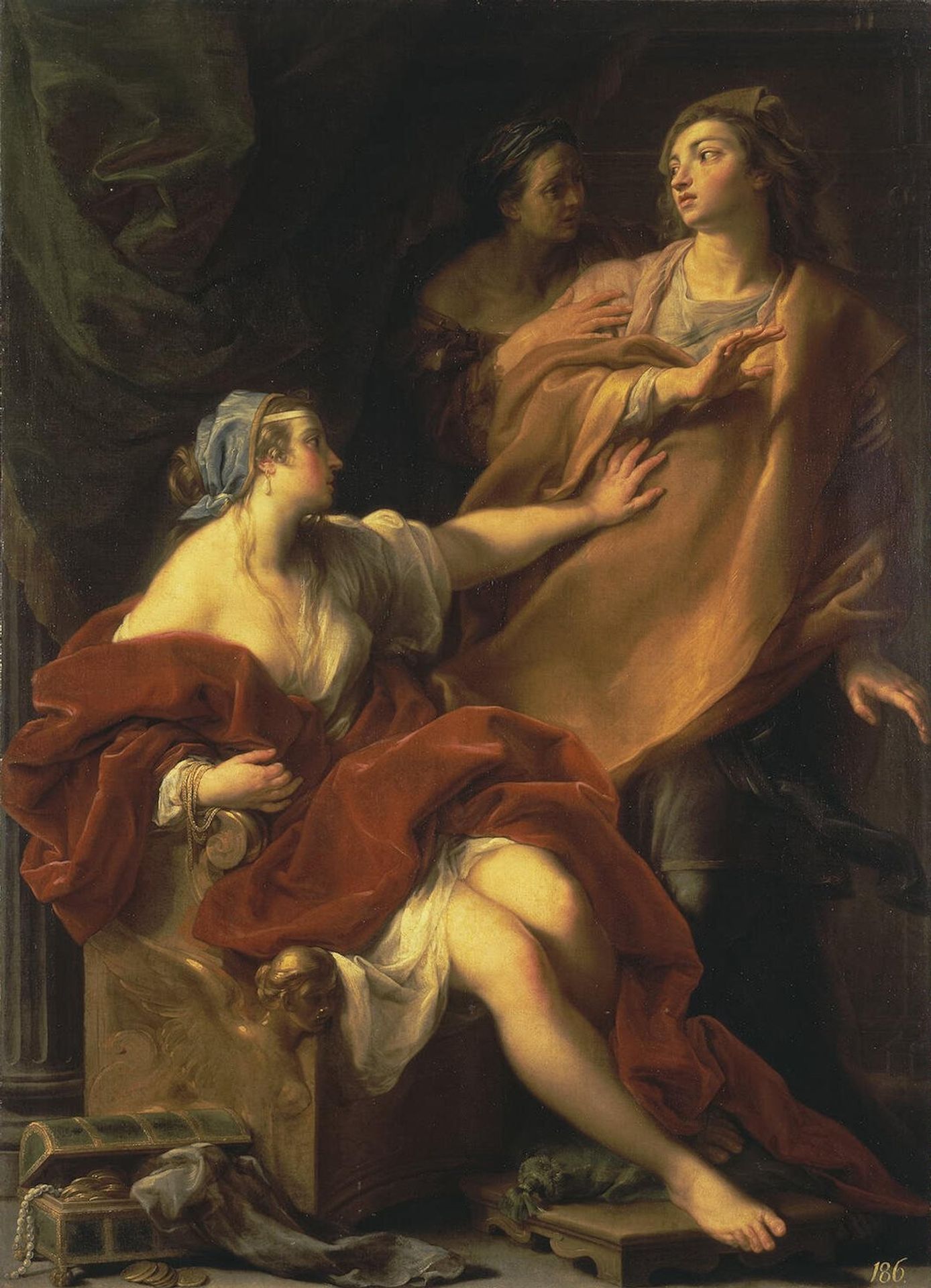 Allegory of Sensuality by Pompeo Batoni