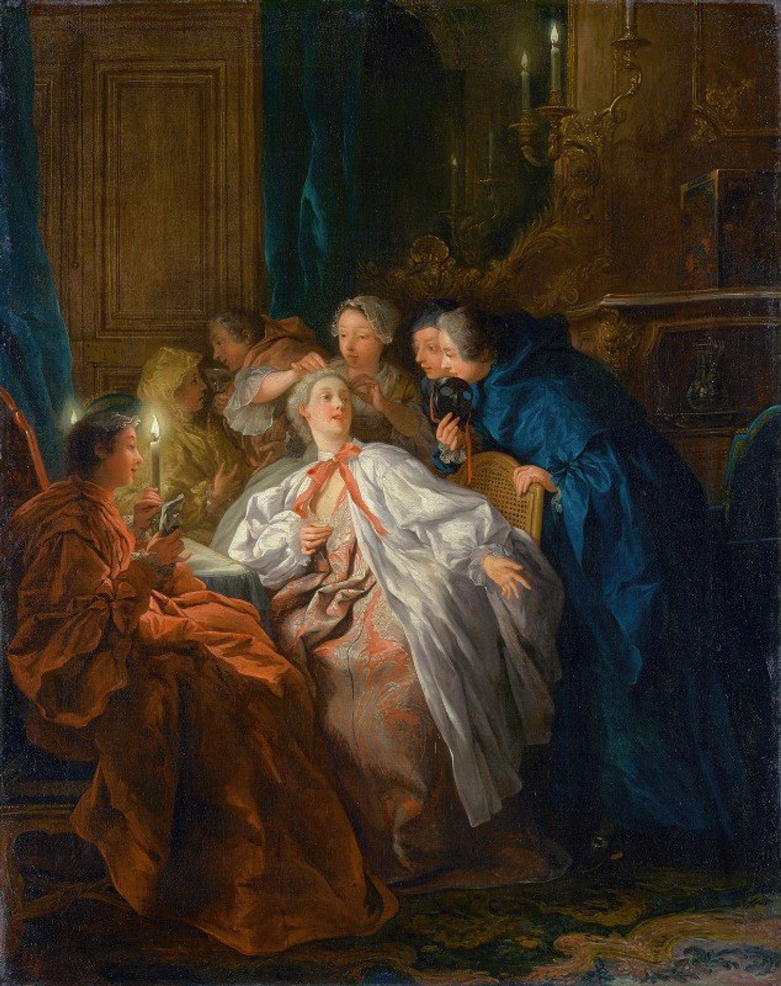 Before the Ball by Jean-François de Troy
