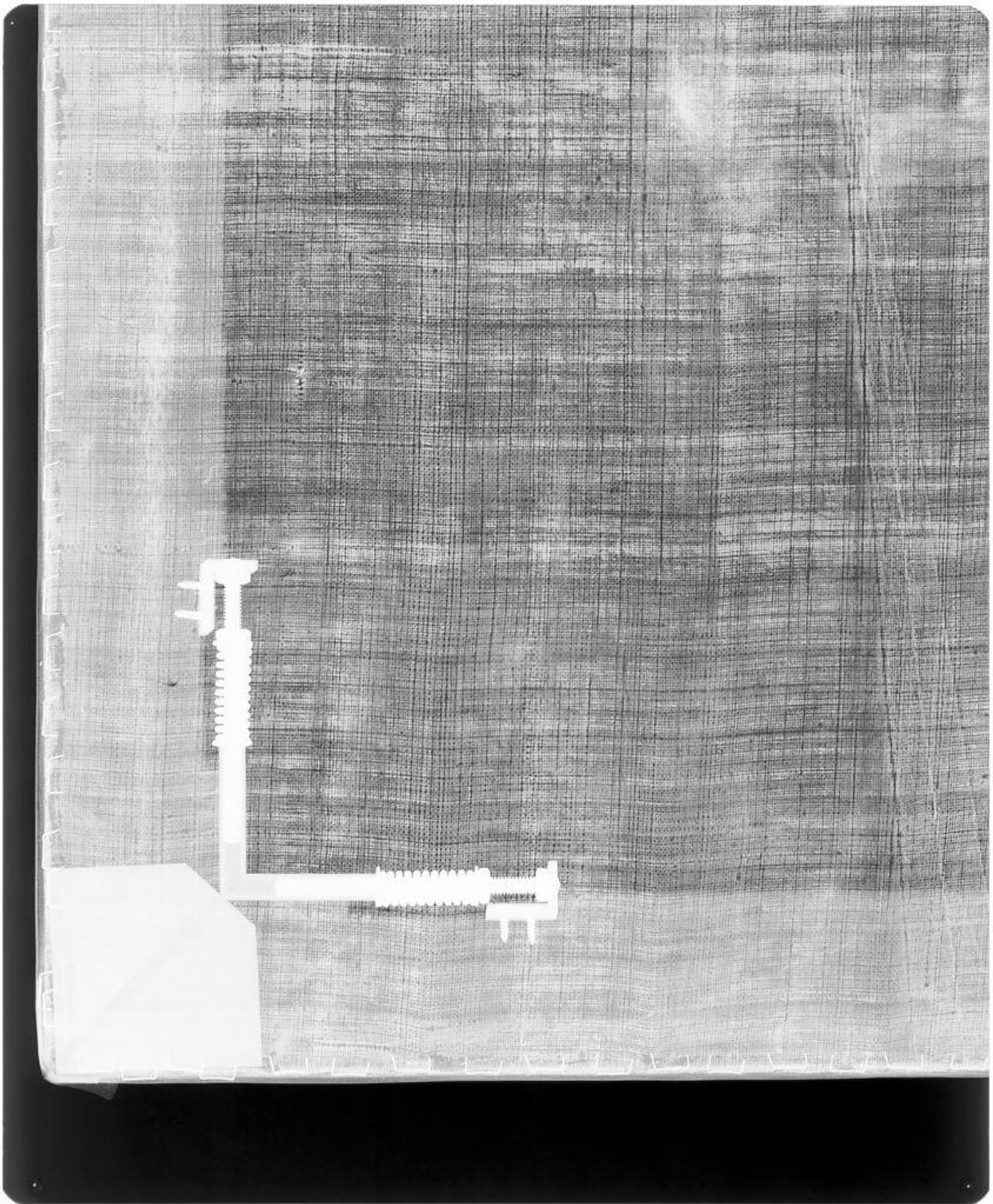 X-radiograph(s) of "Emmanuel Joseph Sieyes" by Artist of original: Jacques-Louis David
