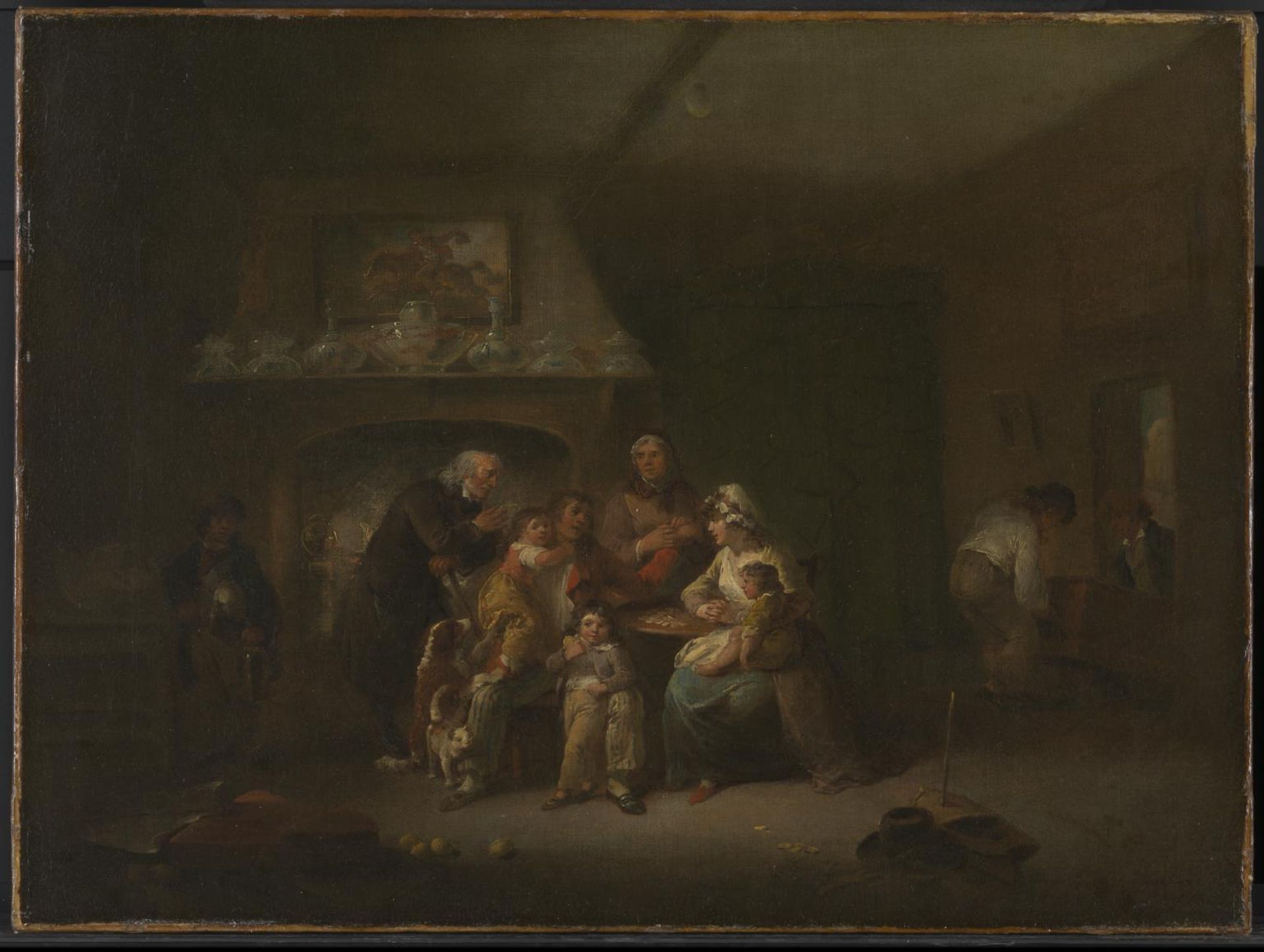 A Married Sailor’s Return by Julius Caesar Ibbetson
