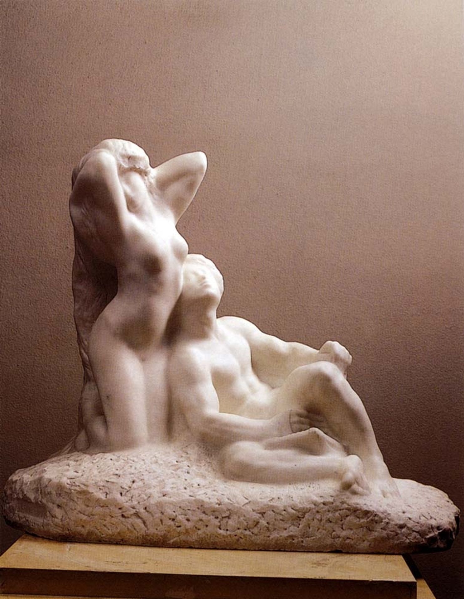 Poet And Muse by Auguste Rodin