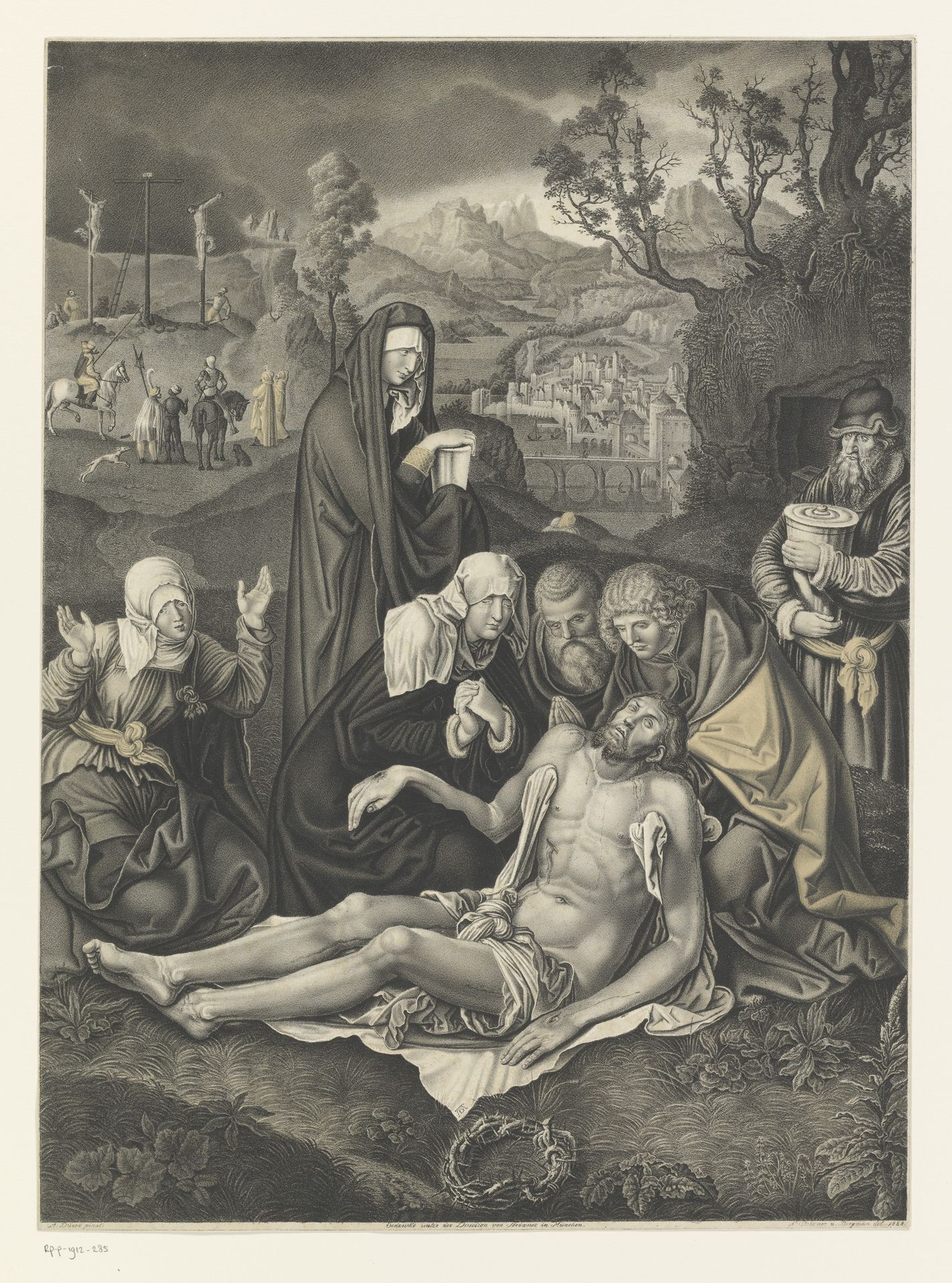 Bewening van Christus by Johann Nepomuk Strixner