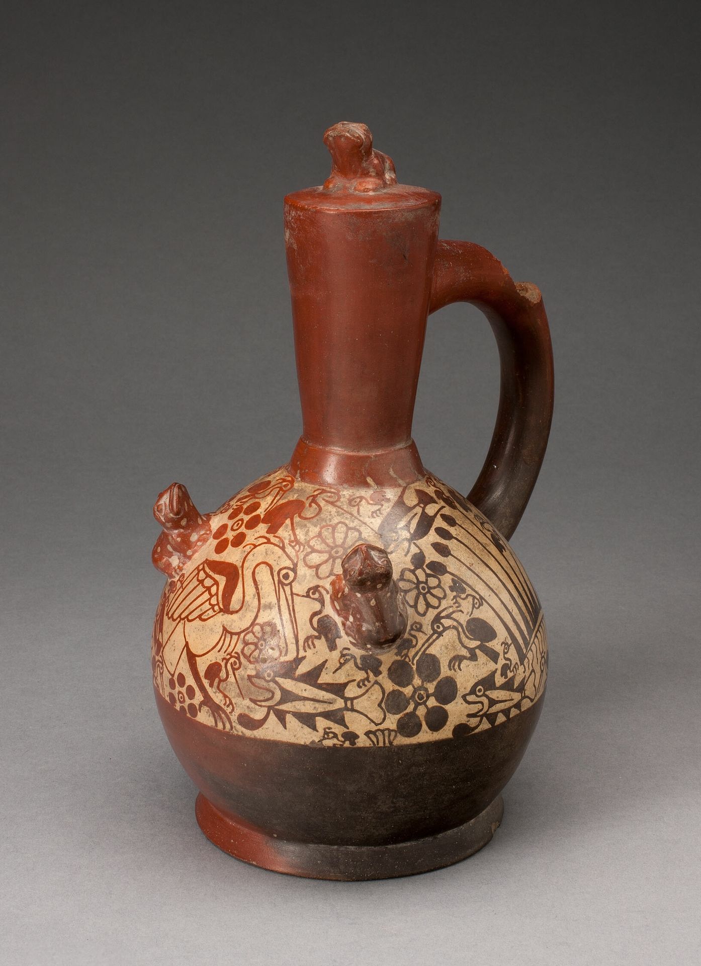 Stirrup-Spout Vessel by Moche