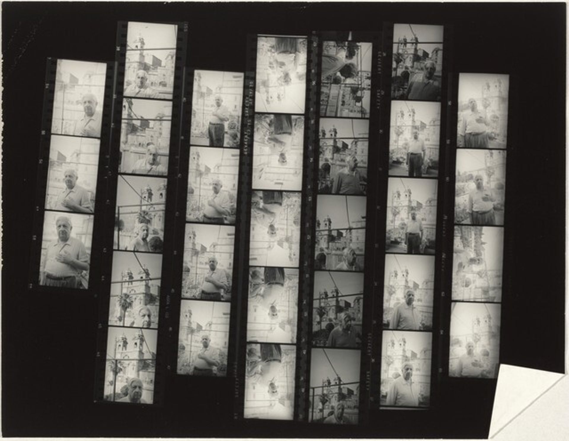 Giorgio De Chirico--European portraits no number by Robert Frank