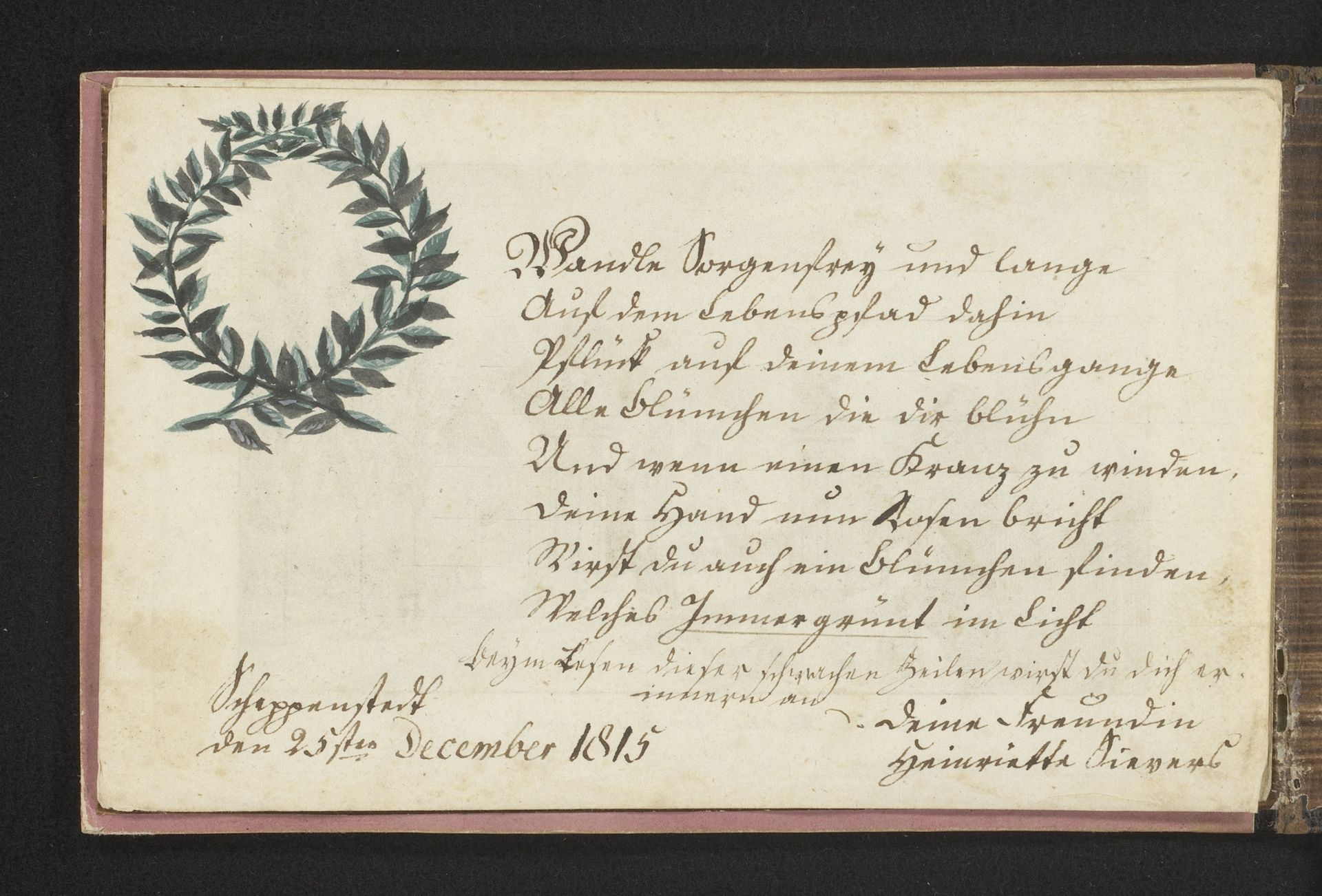 Tekst en lauwerkrans by Anonymous