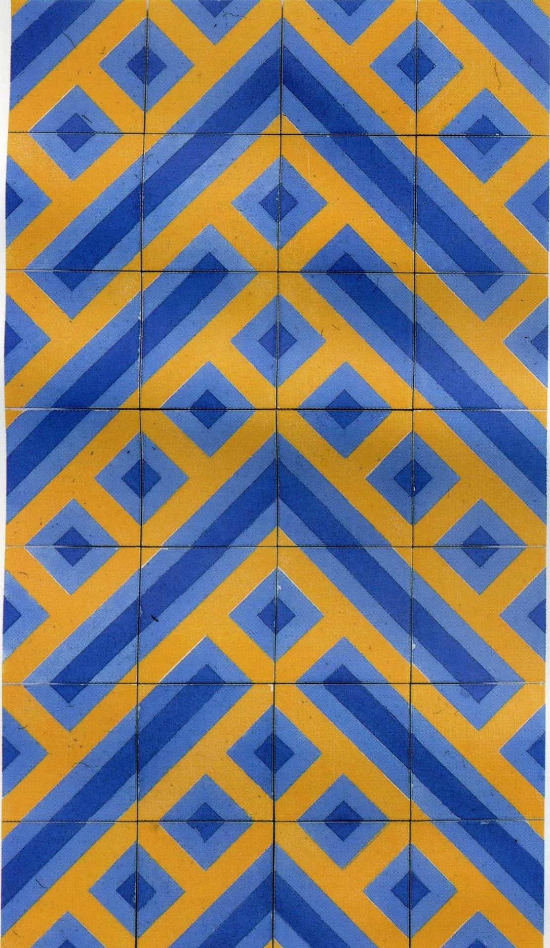 Painel de azuulejos de padrão by Eduardo Nery