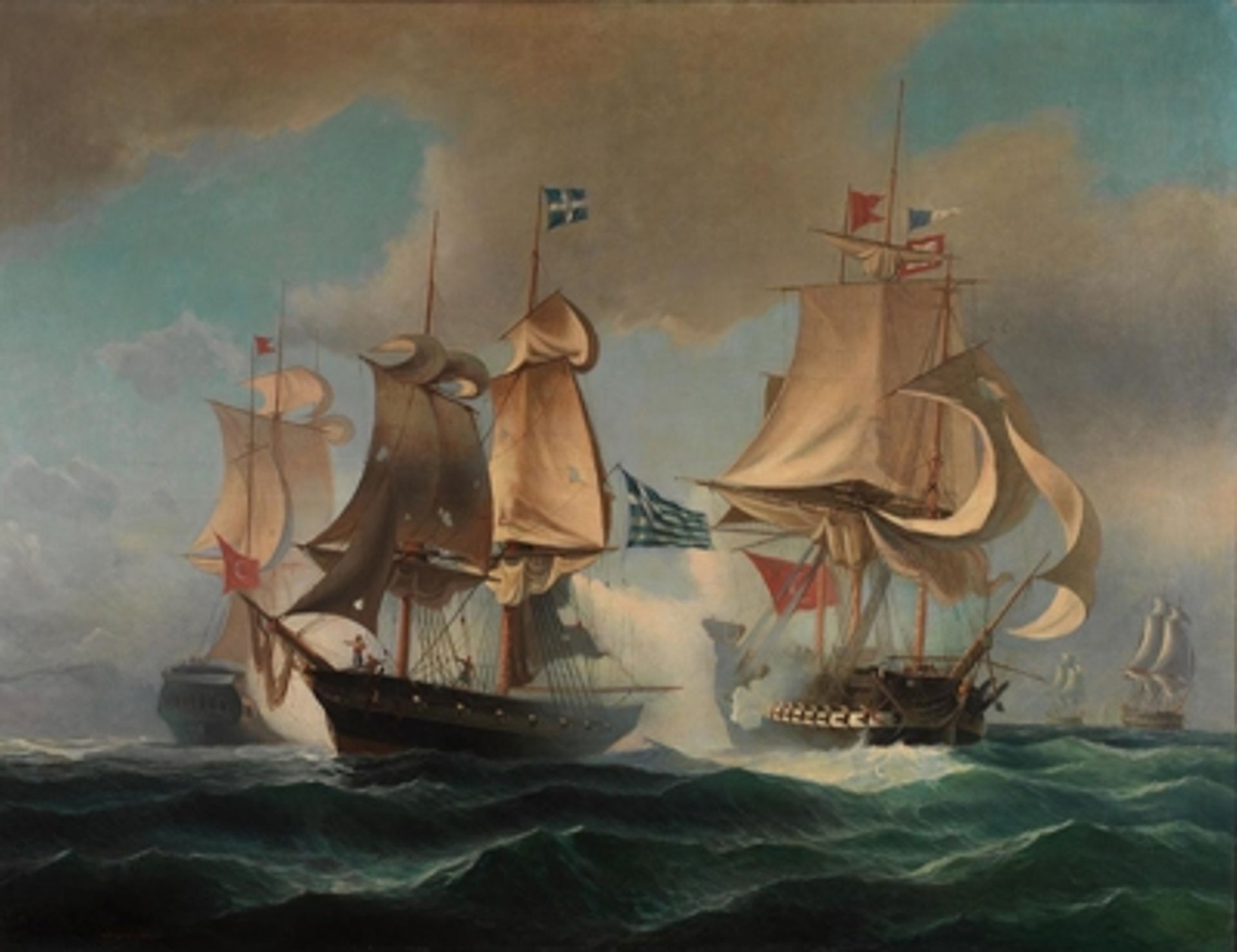 Sea Battle by Ioannis Altamouras