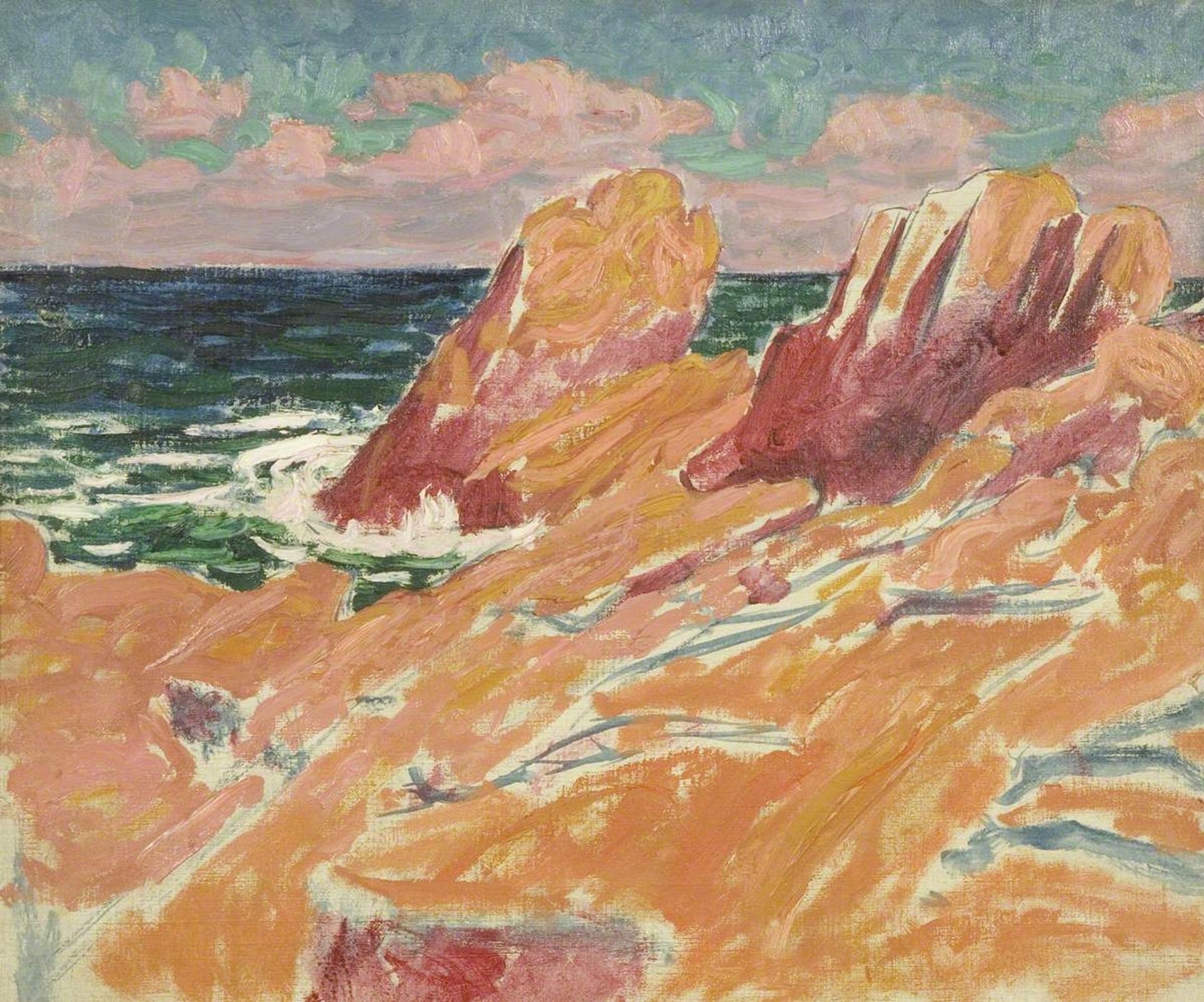 Promontory, Brittany by Roderic O'Conor