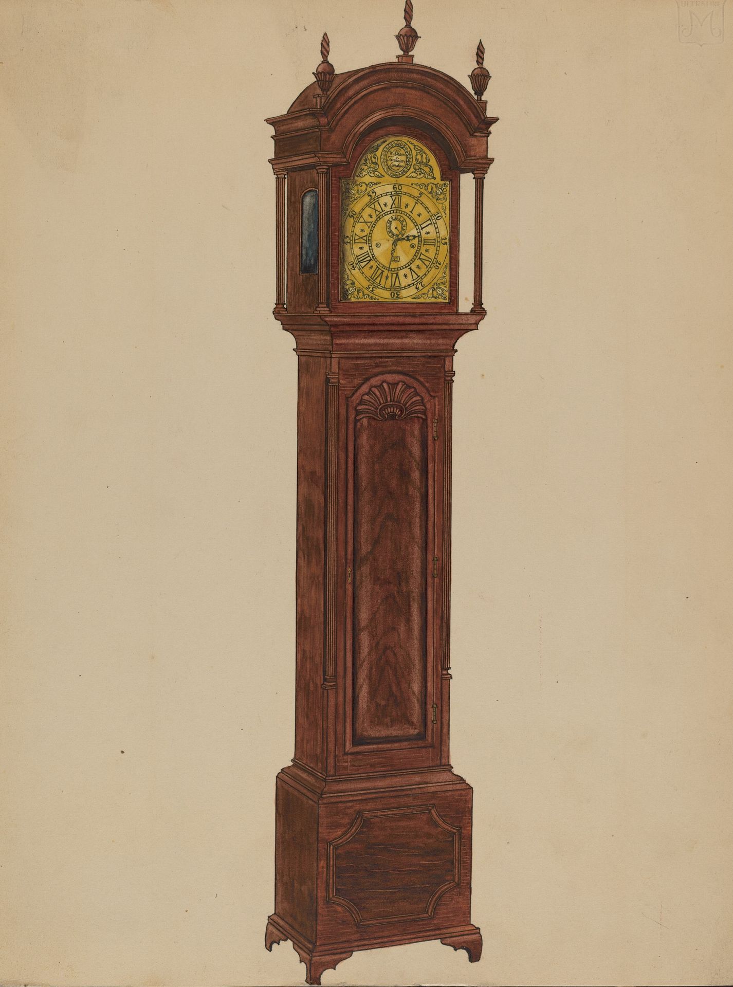 Clock Case by John Dieterich