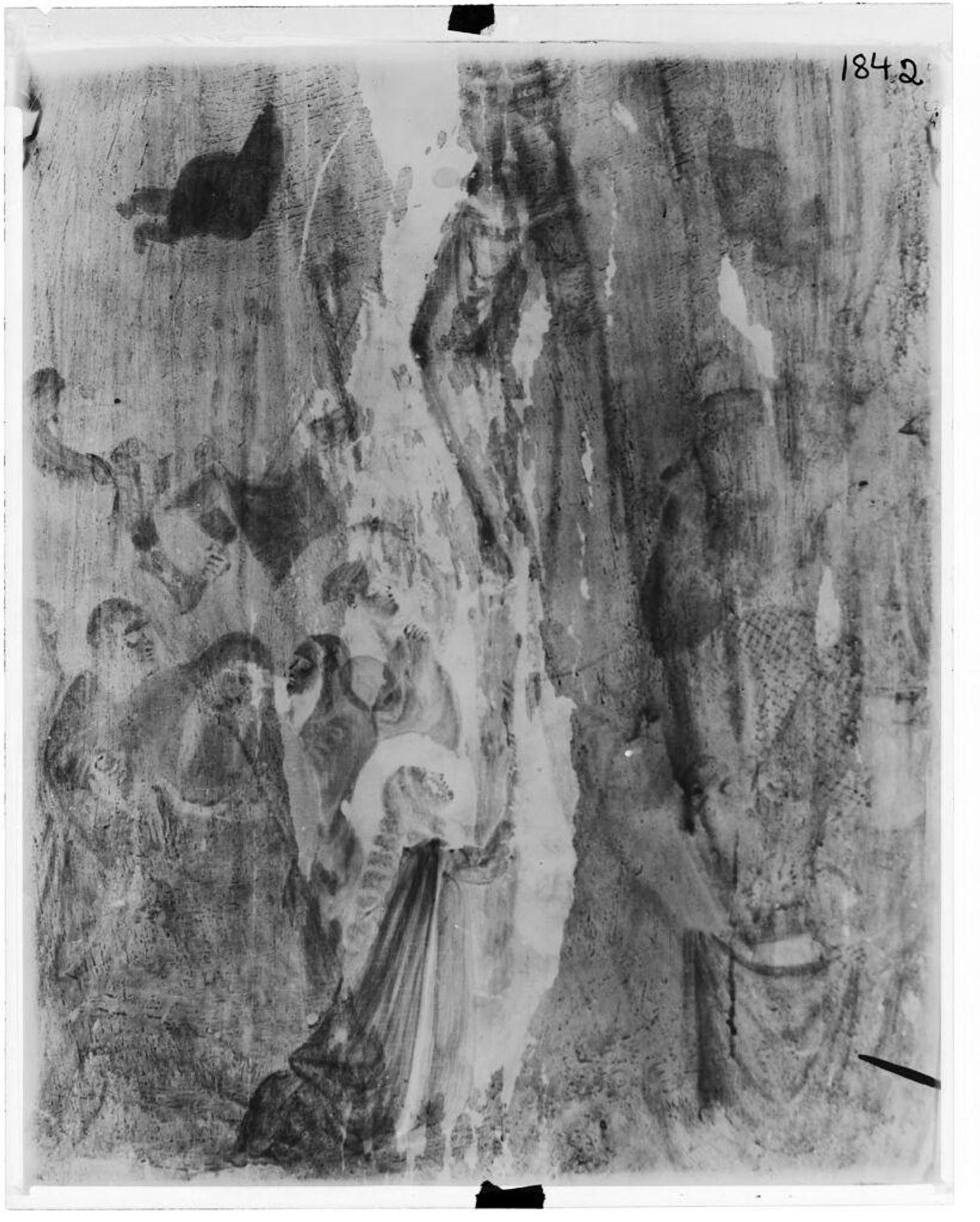 X-radiograph(s) of "Crucifixion" by Artist of original: (?) Spinello Aretino