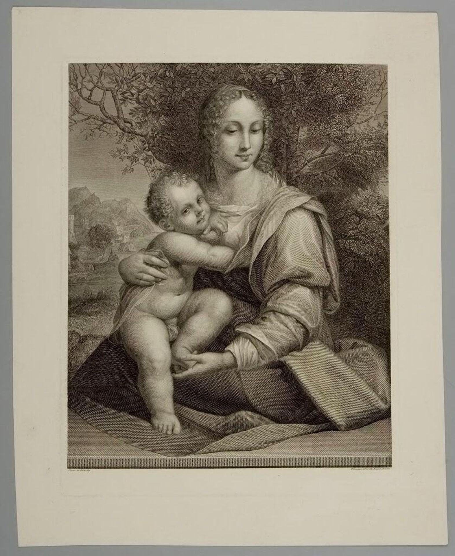 Madonna and Child by Girolamo Geniani