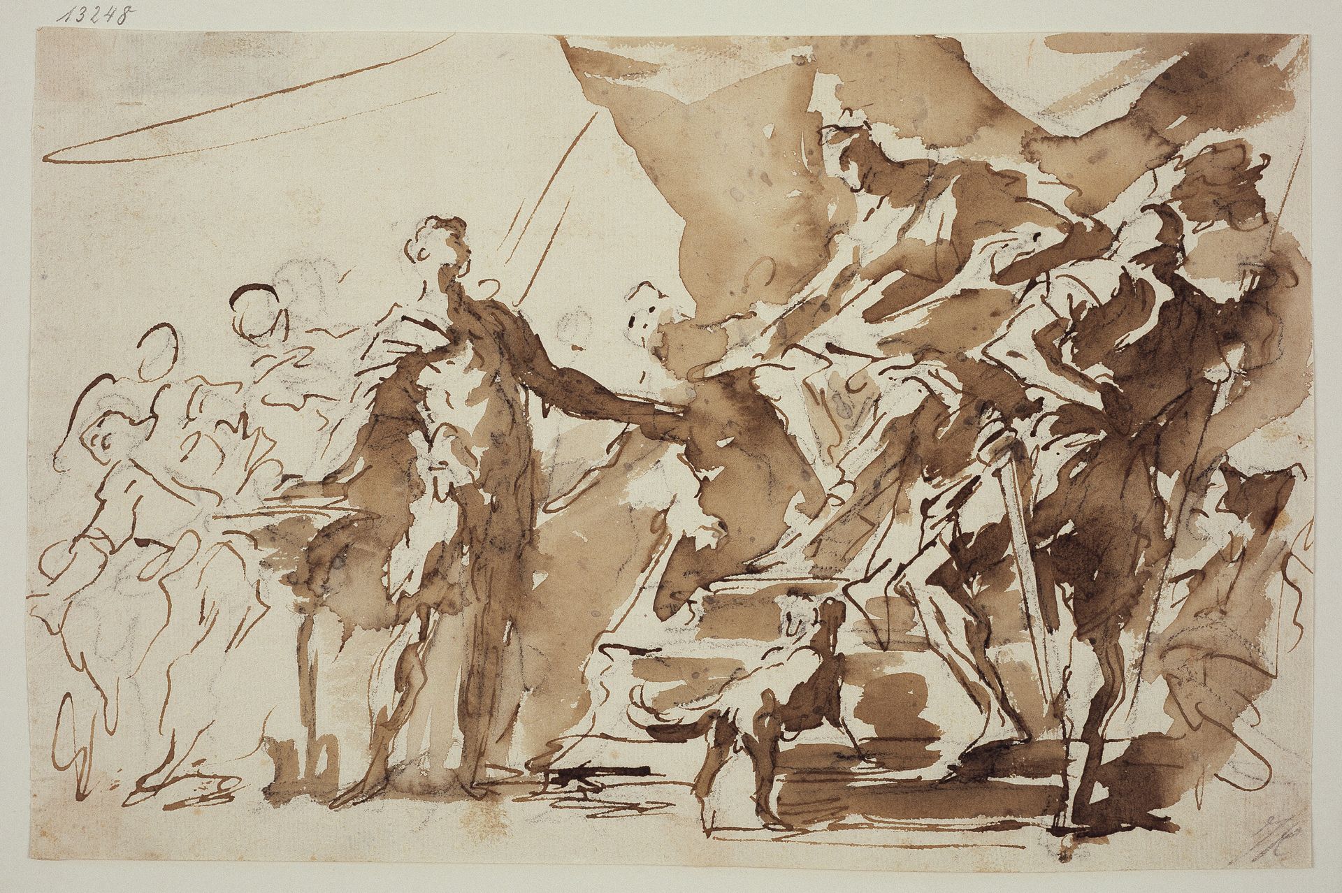 Six orientals by Gaspare Diziani
