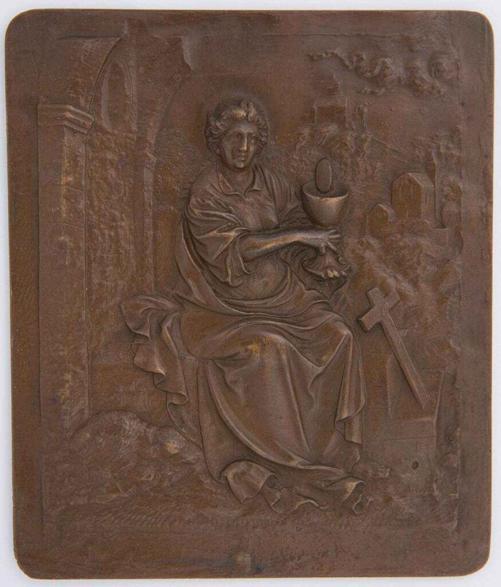 Faith, from the series "The Seven Virtues (seated, rectangular)" by Anonymous