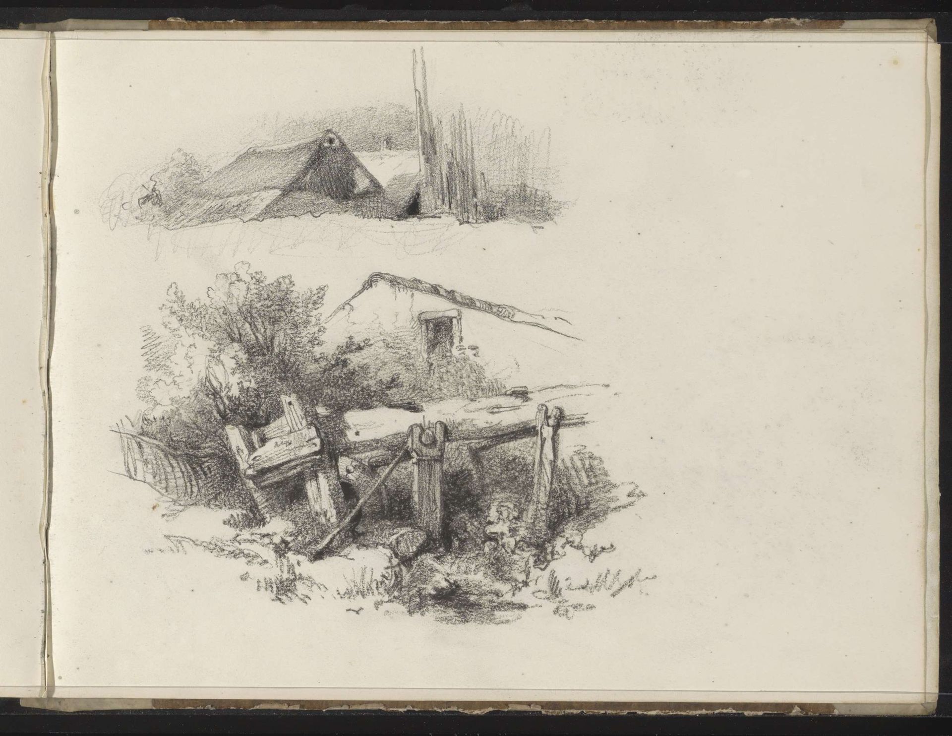 Houten werktuig voor een boerderij by Maria Vos