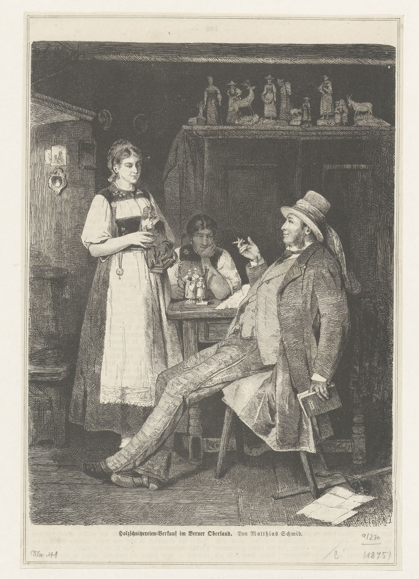 Verkoper van houten beelden by Adolf Closs