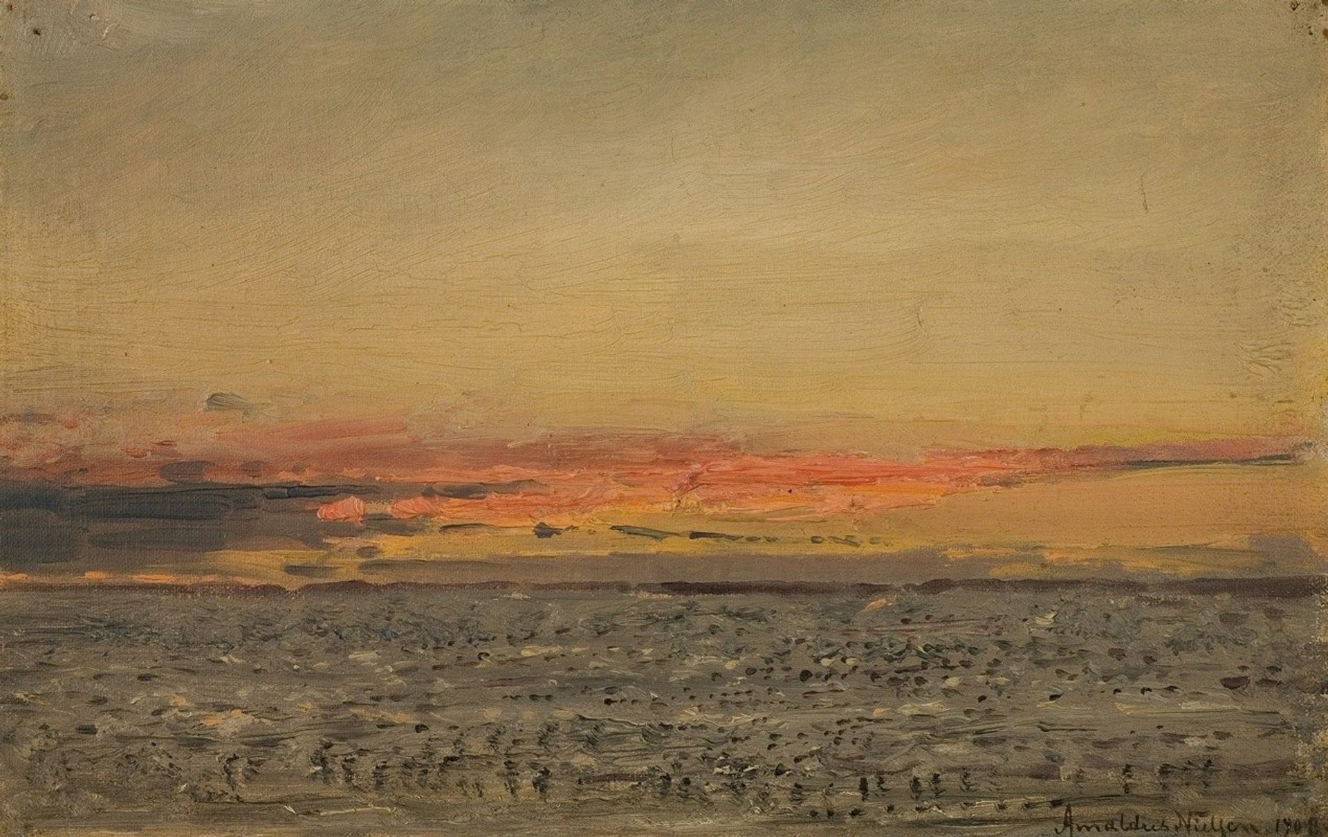 Eidem, Aafjord by Amaldus Nielsen