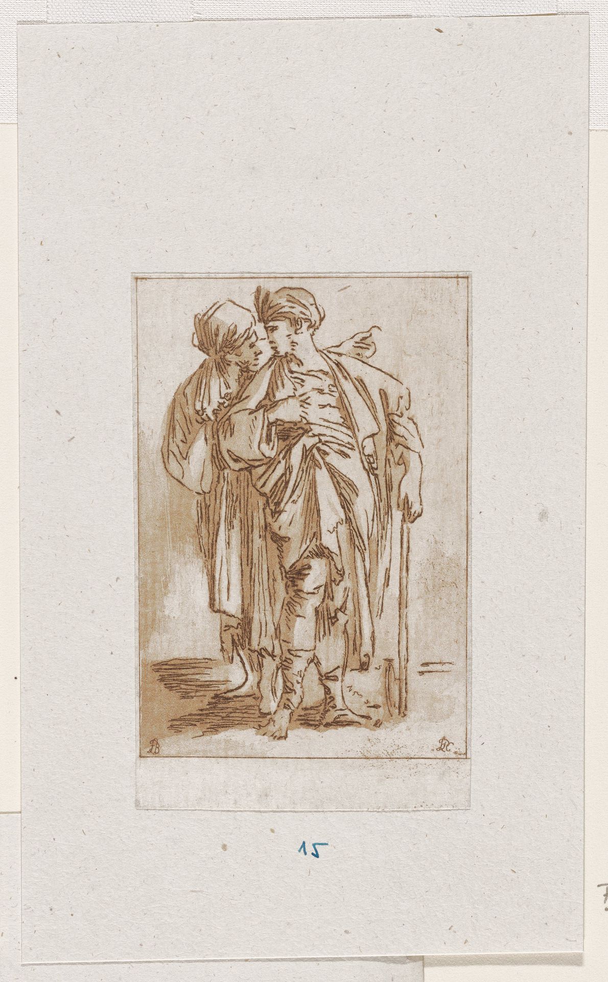 Suite de sept petits croquis by Francois Philippe Charpentier