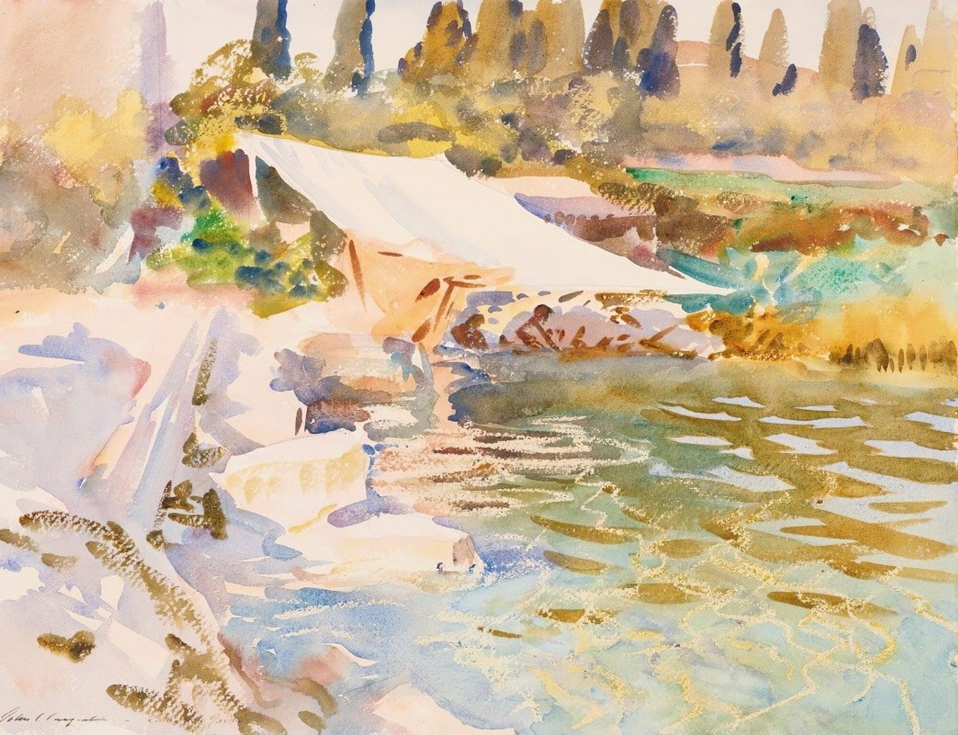 Lake Garda by John Singer Sargent
